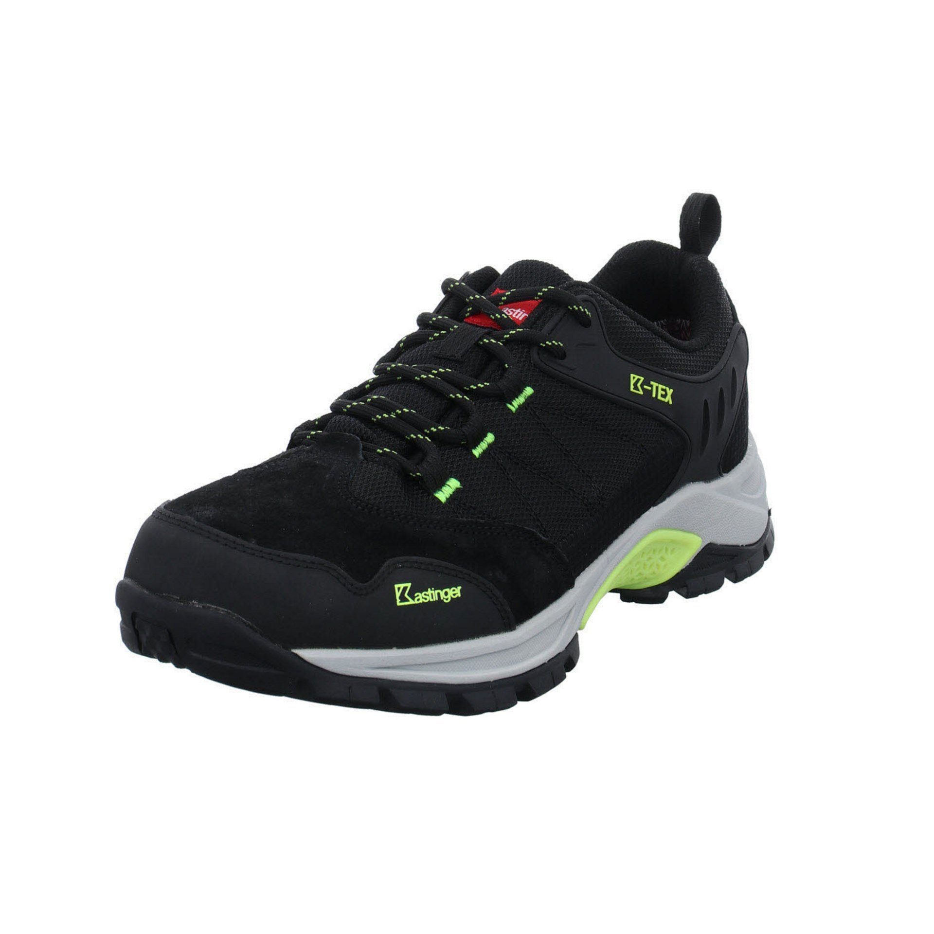 Kastinger Herren Outdoor Schuhe Khuntuk Outdoorschuh Outdoorschuh Synthetikkombination Schwarz