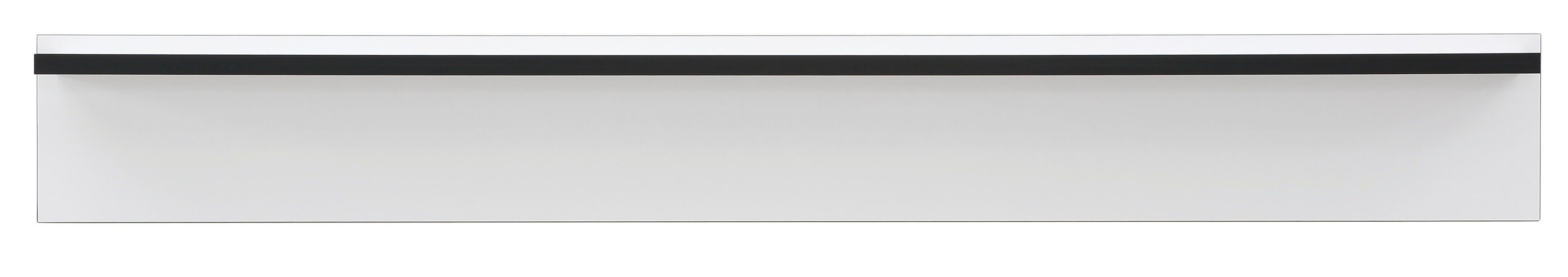 HELA Wandboard Ariana, Schwarz abgesetzte Kanten, 120 cm
