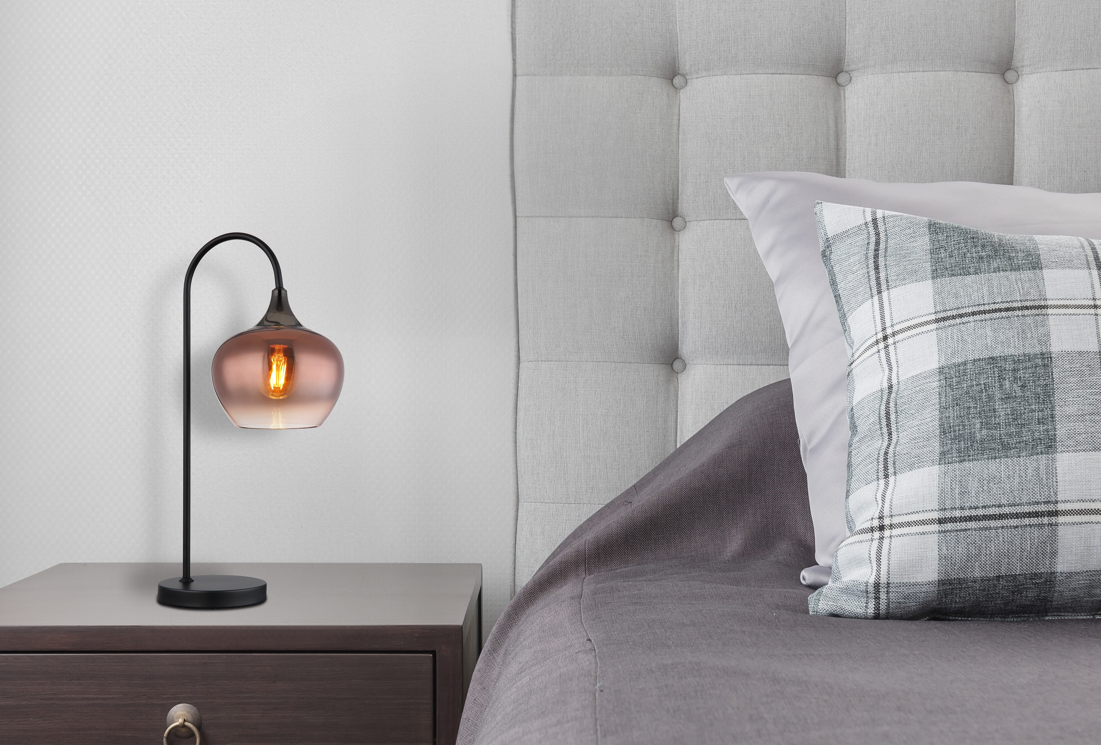 GLOBO LIGHTING Tischleuchte MAXY, ohne Leuchtmittel, günstig online kaufen