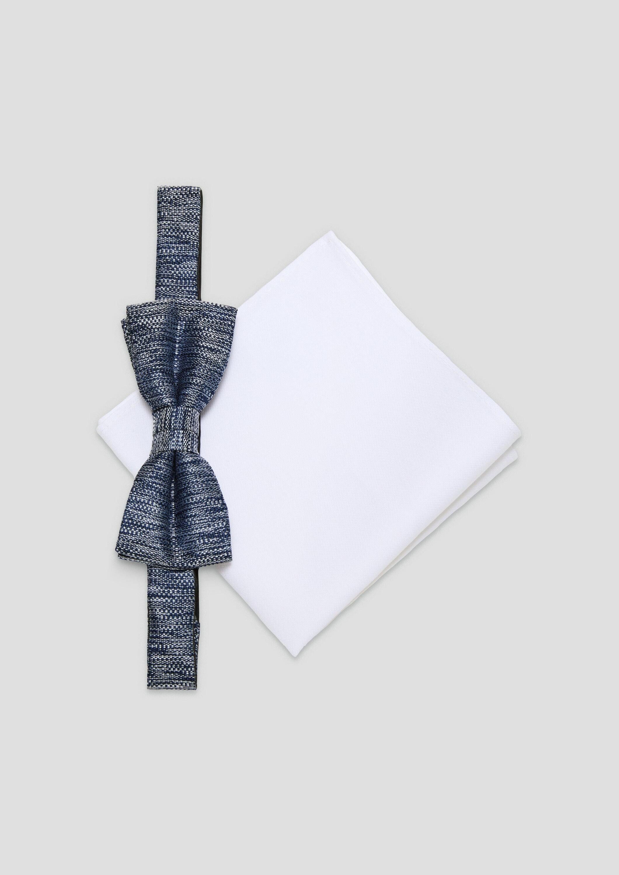 s.Oliver Fliege Accessories Accessoires-Box mit Fliege und Einstecktuch