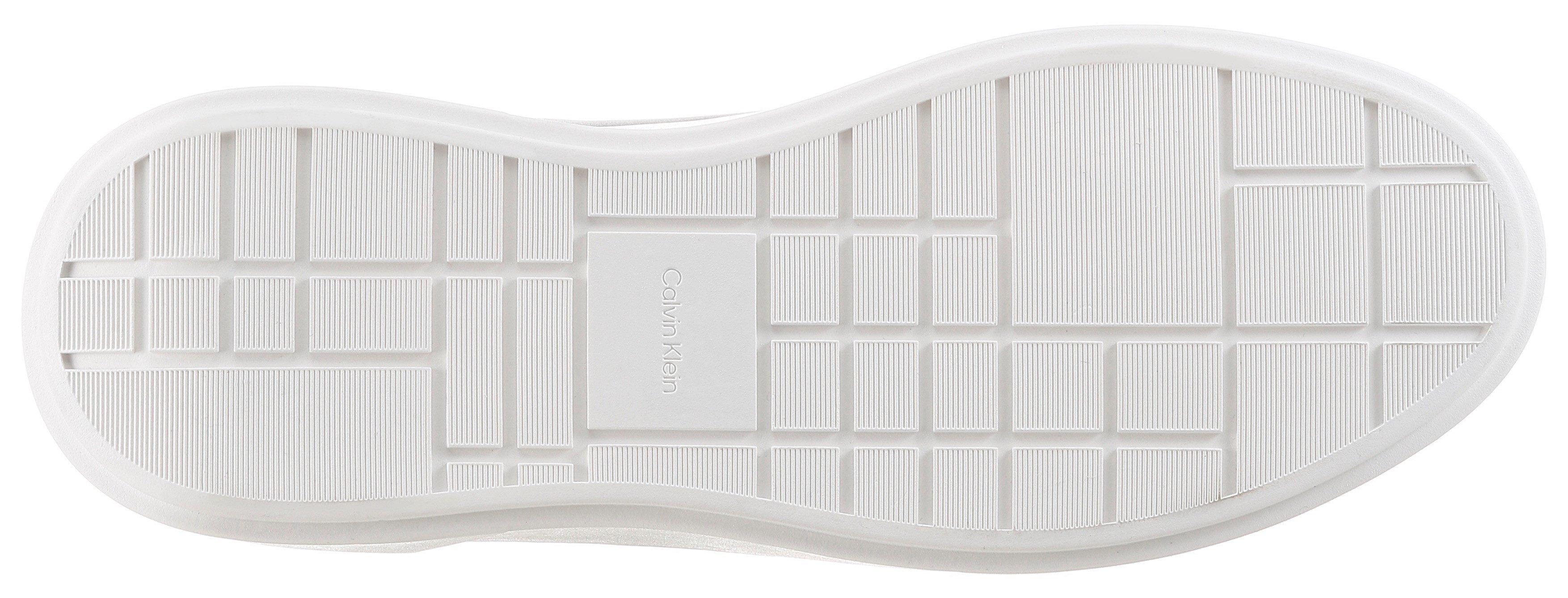 Calvin Klein Jeans CHUNKY CUPSOLE LACEUP LTH Sneaker Freizeitschuh, Halbschuh, Schnürer mit CK-Logoprägung