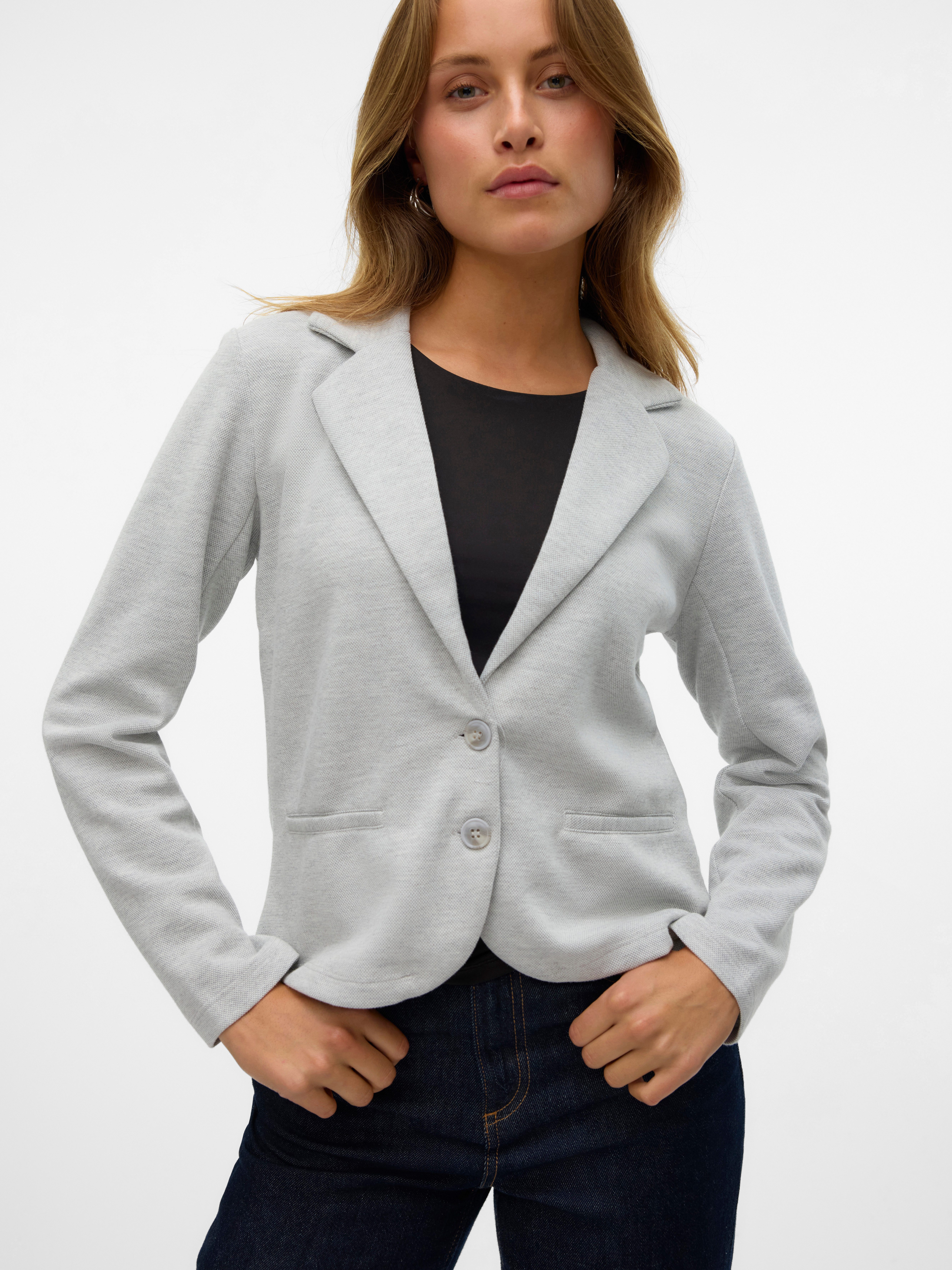 Vero Moda Jerseyblazer VMEMMA LS BLAZER JRS NOOS Einreiher günstig online kaufen