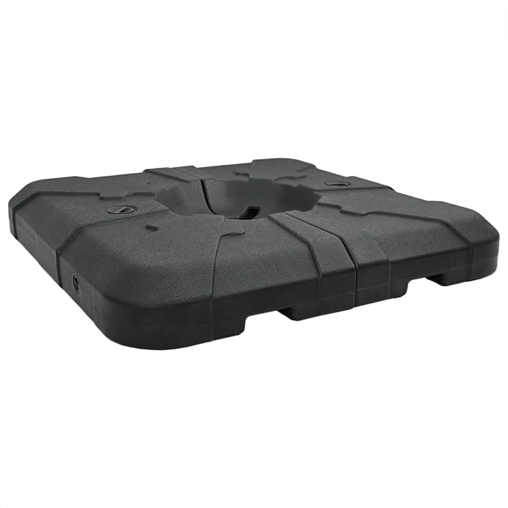 vidaXL Schirmhalter Basis für Freischwinger-Sonnenschirm 110kg Schwarz, 1 tlg.