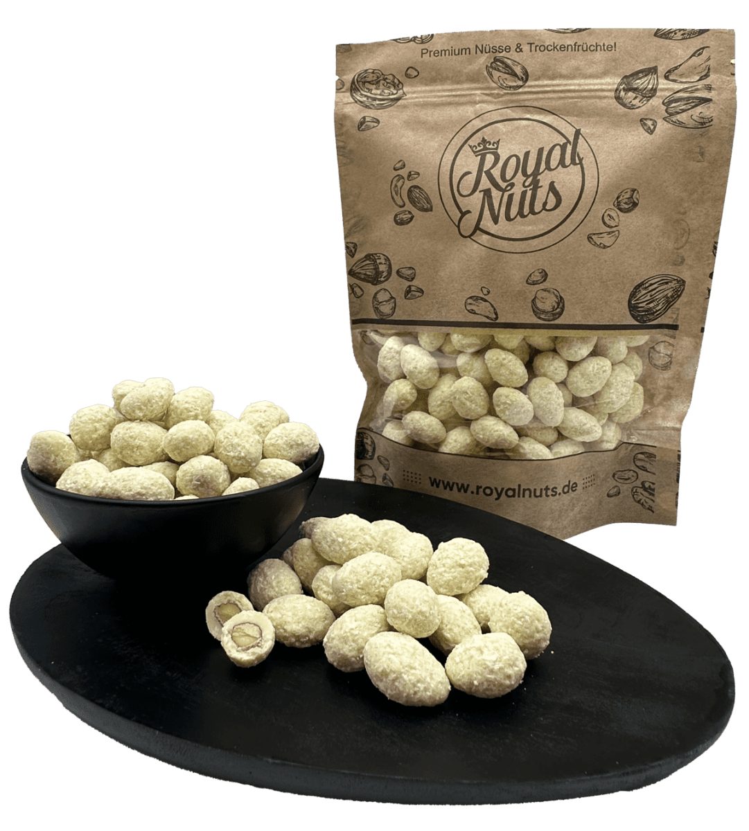 Royalnuts Genuss GmbH Schokolade 500 G Kokos Mandeln, Royalnuts