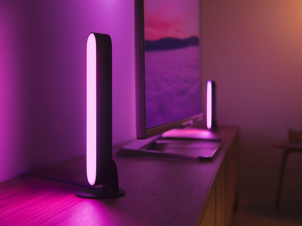 Tischleuchte Philips integriert Play Lightbar, LED Hue LED fest