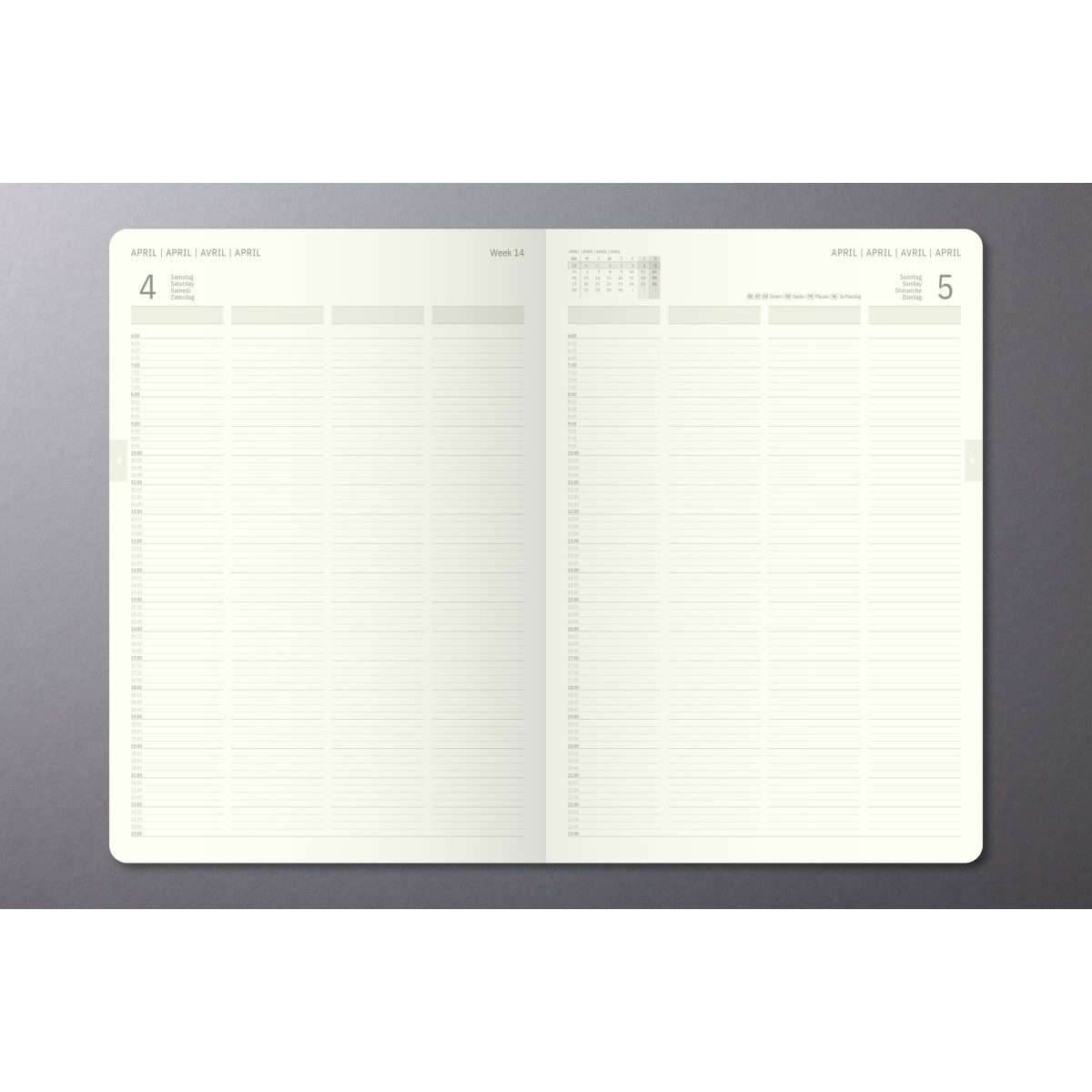 Thumbnail - Sigel Taschenkalender Terminplaner Conceptum A4+ vertikales Layout schwarz 2026.