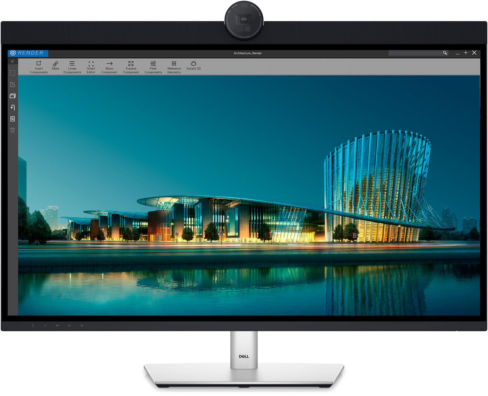 Dell Dell UltraSharp U3224KBA TFT-Monitor (6144 x 3456, 8 ms Reaktionszeit, 60 Hz, IPS Panel)