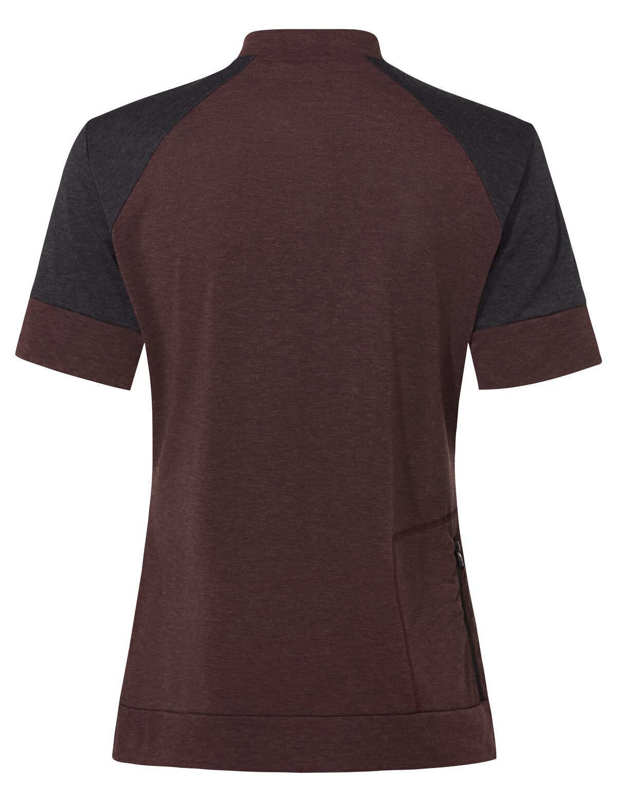 VAUDE T-Shirt Women's Altissimo Q-Zip Shirt (1-tlg) atmungsaktives und schnelltrocknendes Radshirt