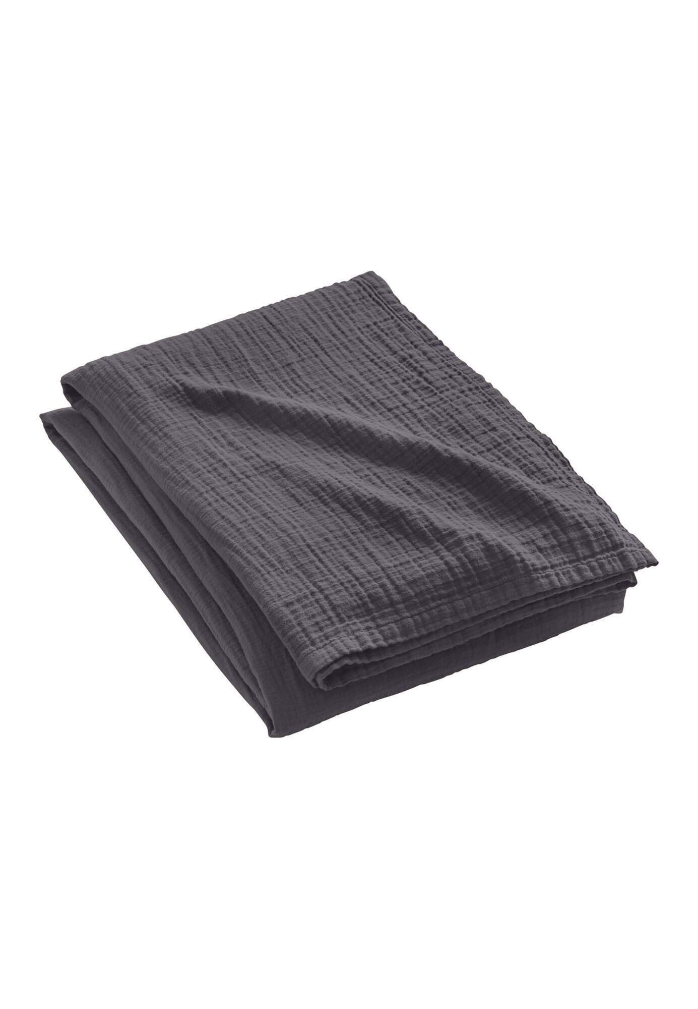 Plaid aus reiner Baumwolle, Hessnatur