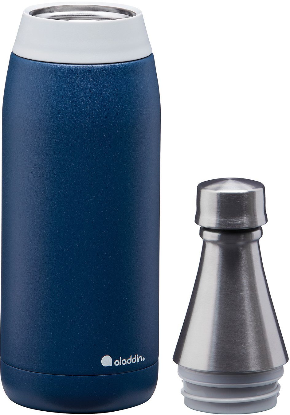 0,6 kohlensäurehaltige Getränke, aladdin Fresco blau L, Liter für Isolierflasche auslaufsicher, Thermavac™