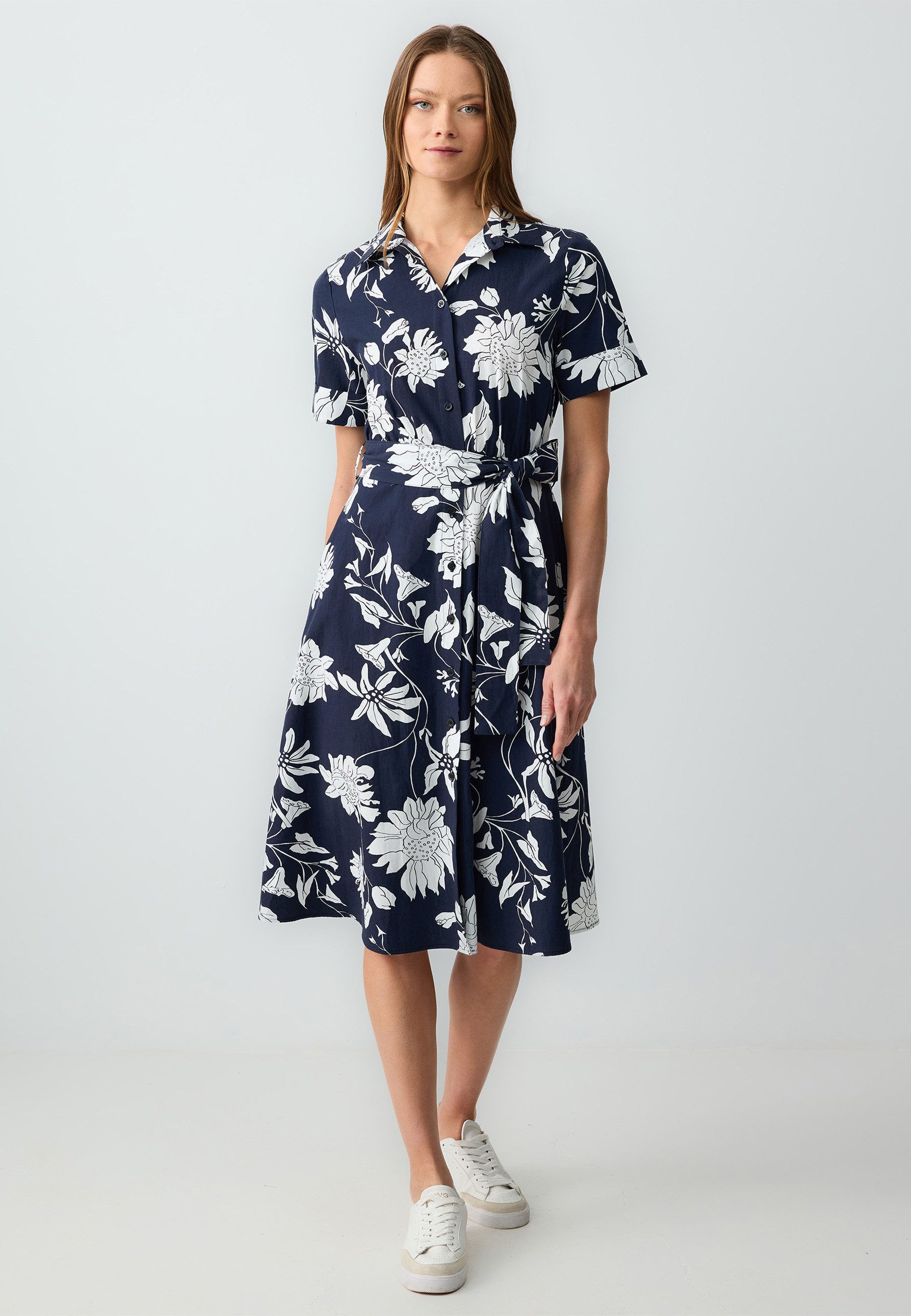 Minikleid Dunkelblaues Kleid