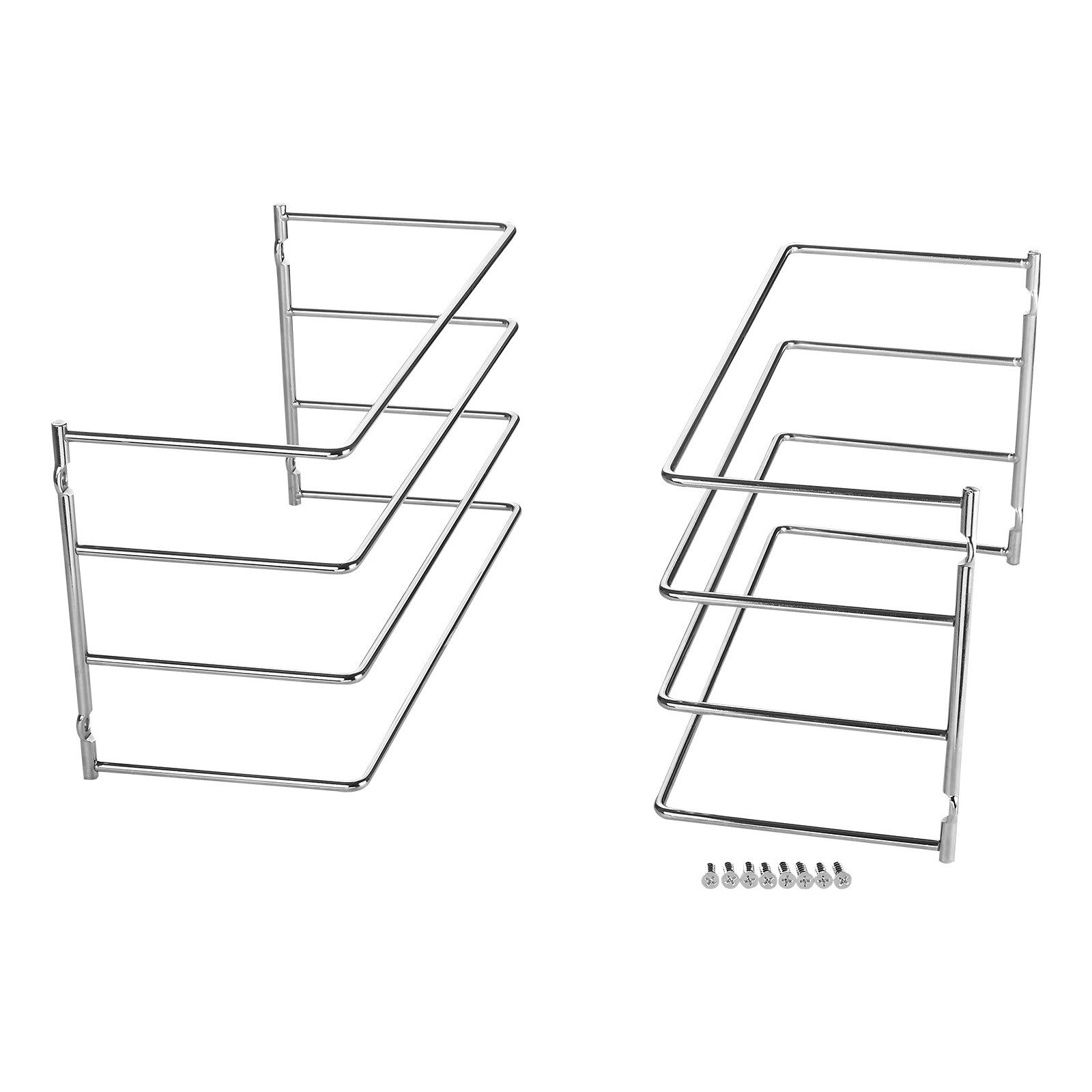 SO-TECH® Schrankeinsatz Backblechhalterung zum Einbau in 60 cm breiten Küchenschrank, für 4 Backbleche 364 x 140 x 182 mm chrom poliert