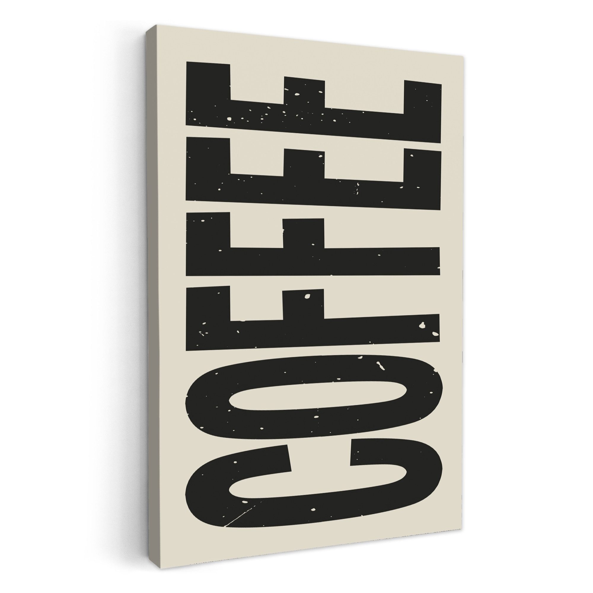 OneMillionCanvasses® Leinwandbild Japandi - Kaffee - günstig online kaufen