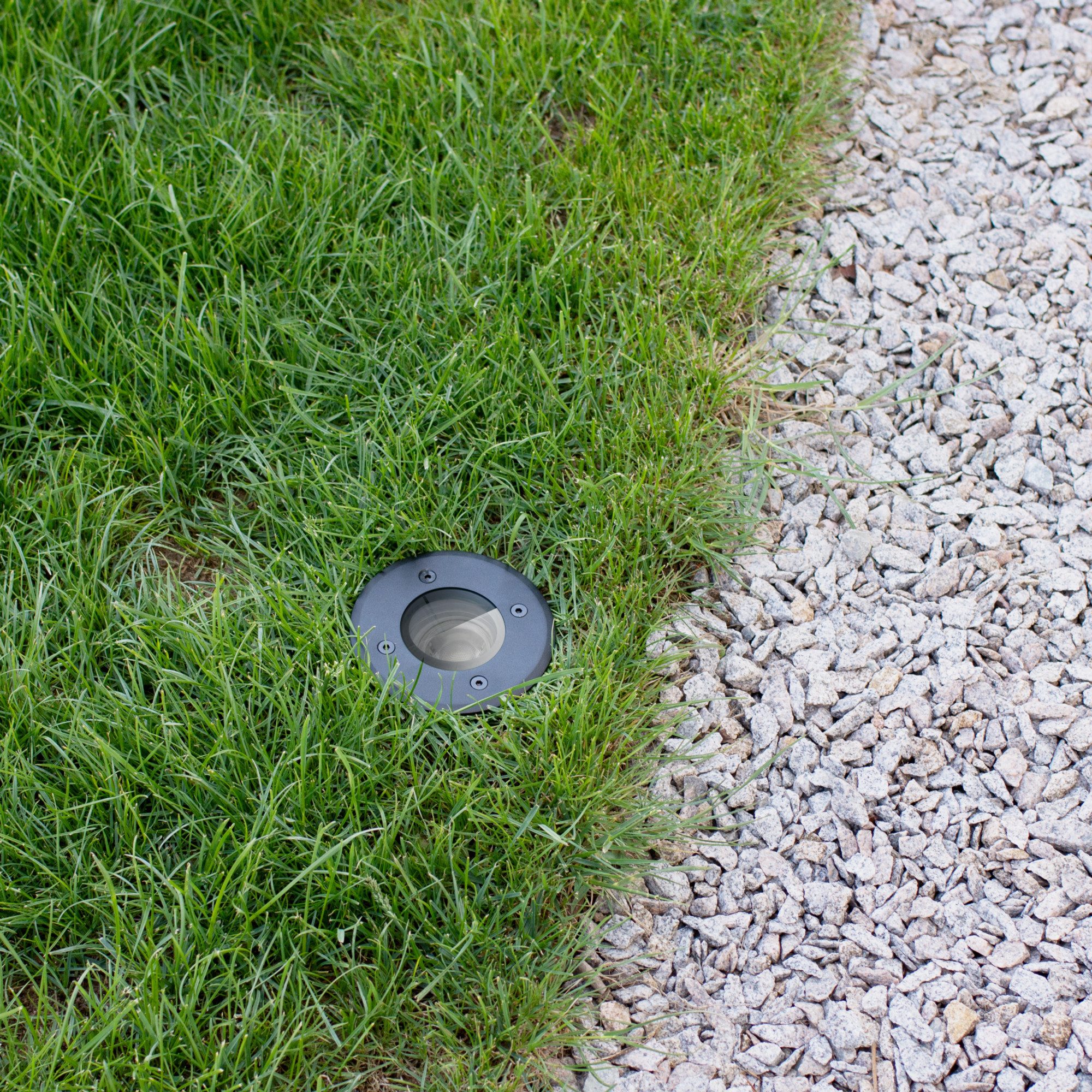 linovum LED Gartenstrahler 4x BORU Bodenleuchten schwarz IP67 Außenlampe Bodenstrahler Gartenspot