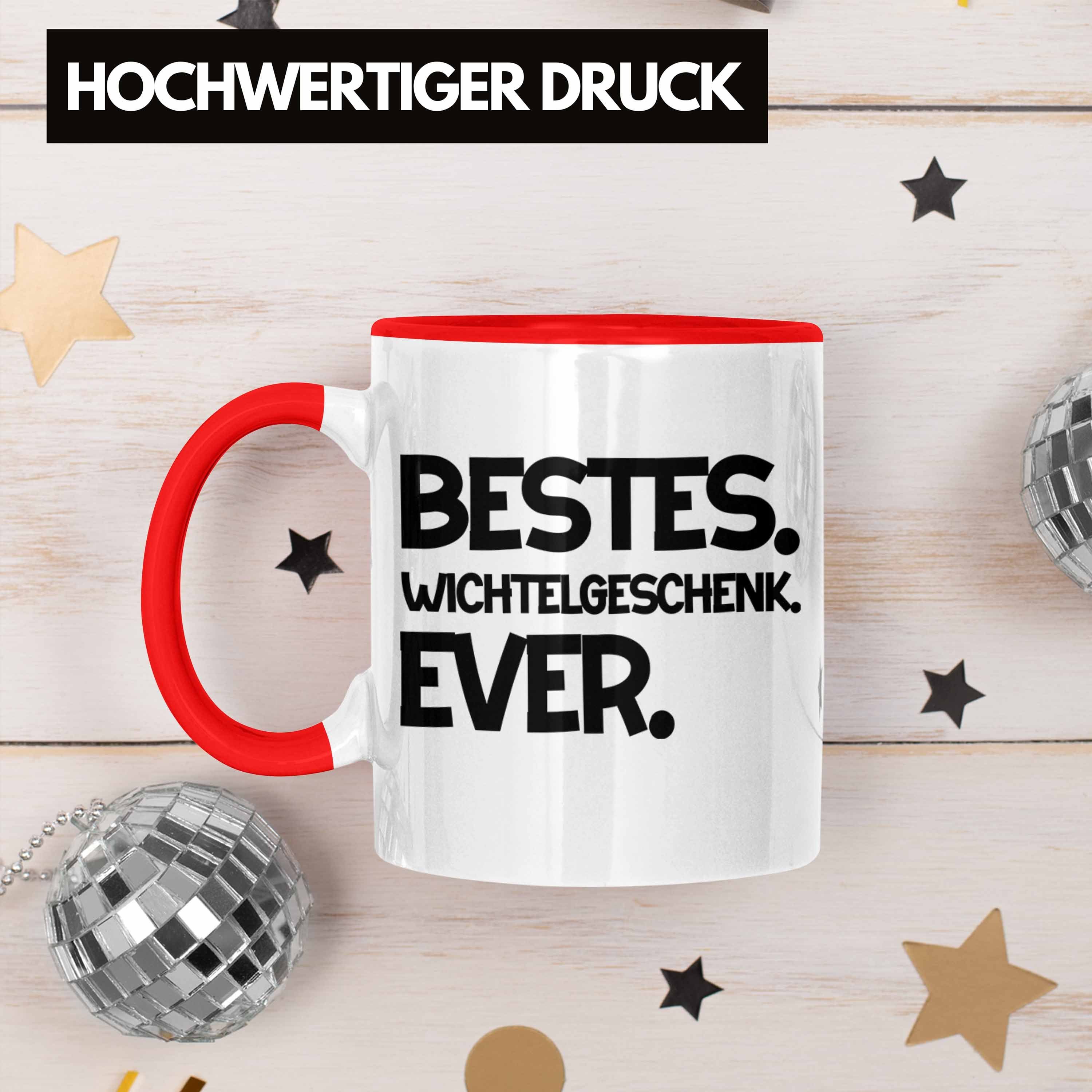 Rot Best Weihnachten Trendation Tasse Kollegen Geschenk Wichteln für Wichtelgeschenk Frauen