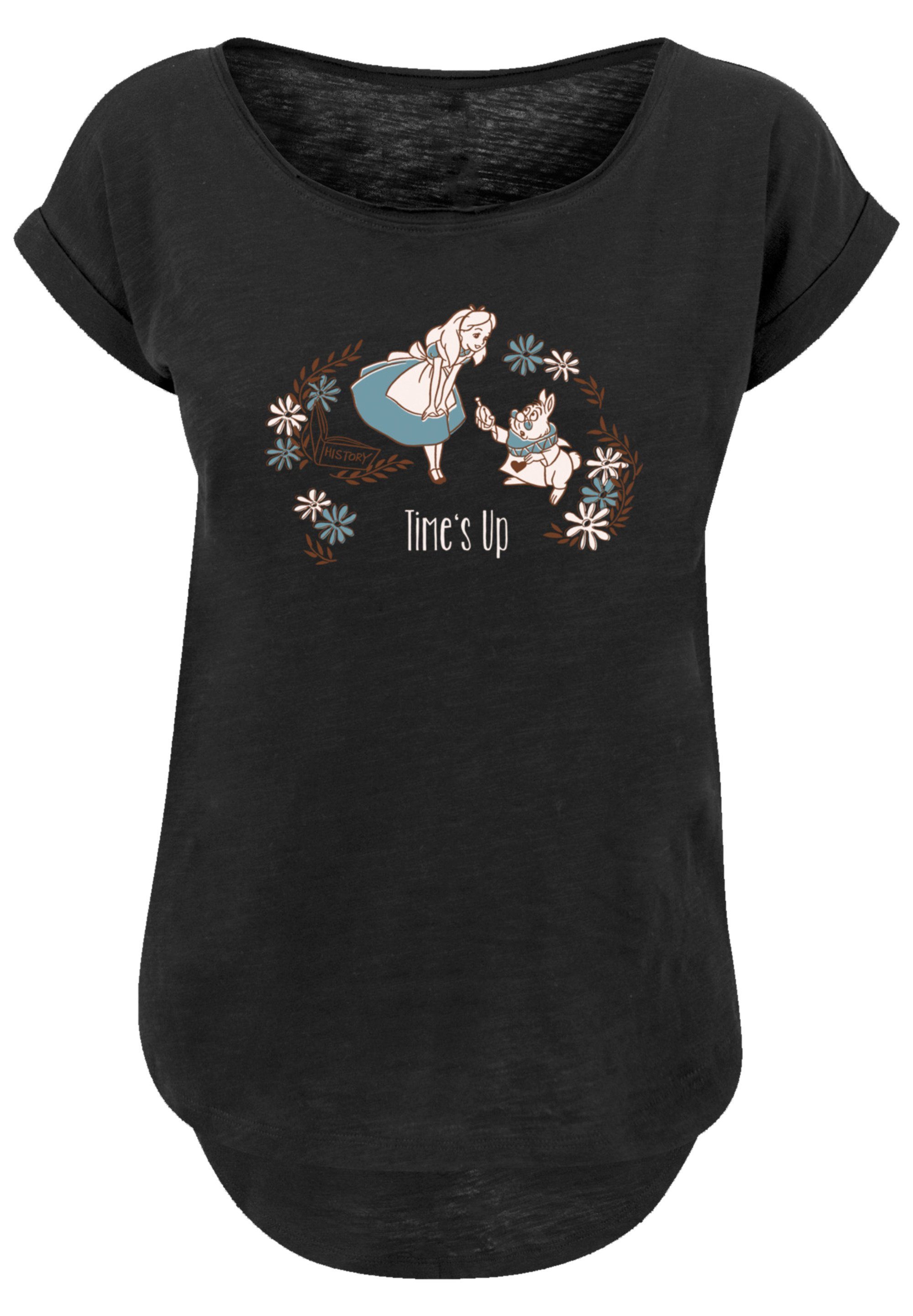 F4NT4STIC T-Shirt Disney Alice im Premium Up Wunderland Time's Qualität