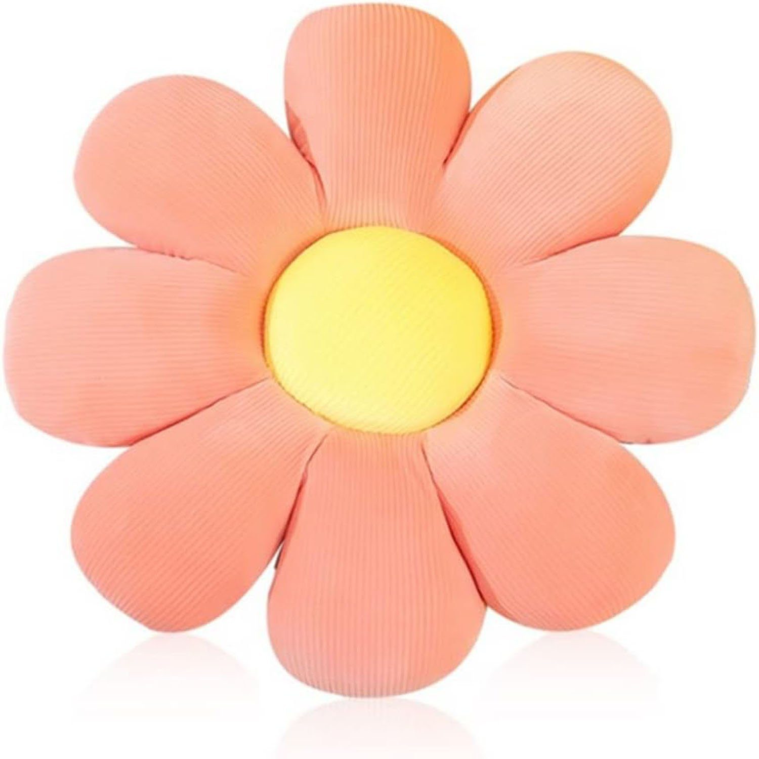 yozhiqu Sitzkissen Sonnenblumen-Plüschkissen DIY-Materialpaket-Kissen für das Wohnzimmer, Perfektes Materialpaket für kreative Dekoration im Wohnzimmer