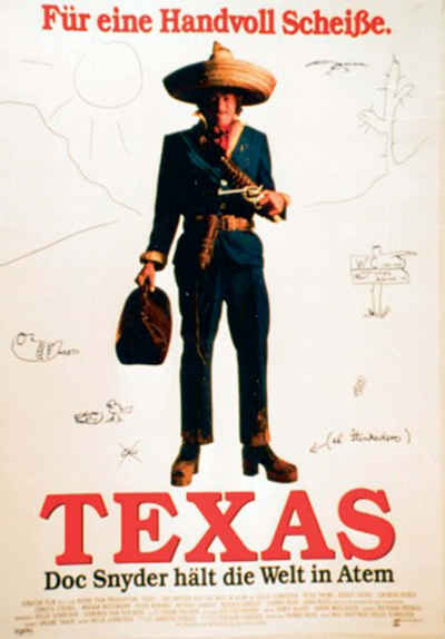 Close Up Poster Texas Poster 59 x 84 cm