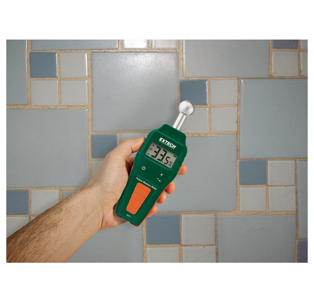 Thumbnail - Extech Feuchtigkeitsmesser Extech MO57 Materialfeuchtemessgerät Messbereich Baufeuchtigkeit (Ber