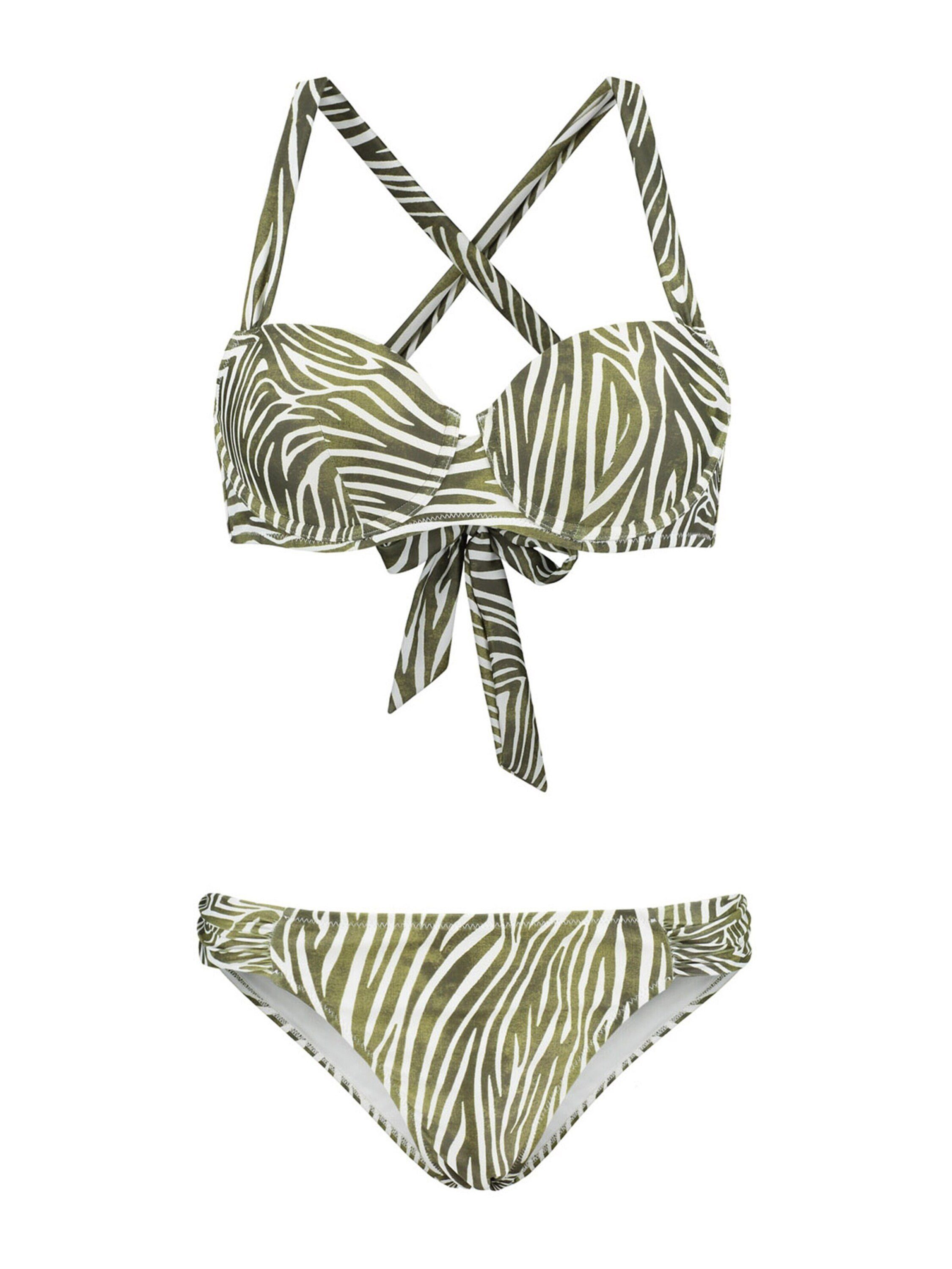 NORA (1-St) Drapiert/gerafft Balconette-Bikini Shiwi