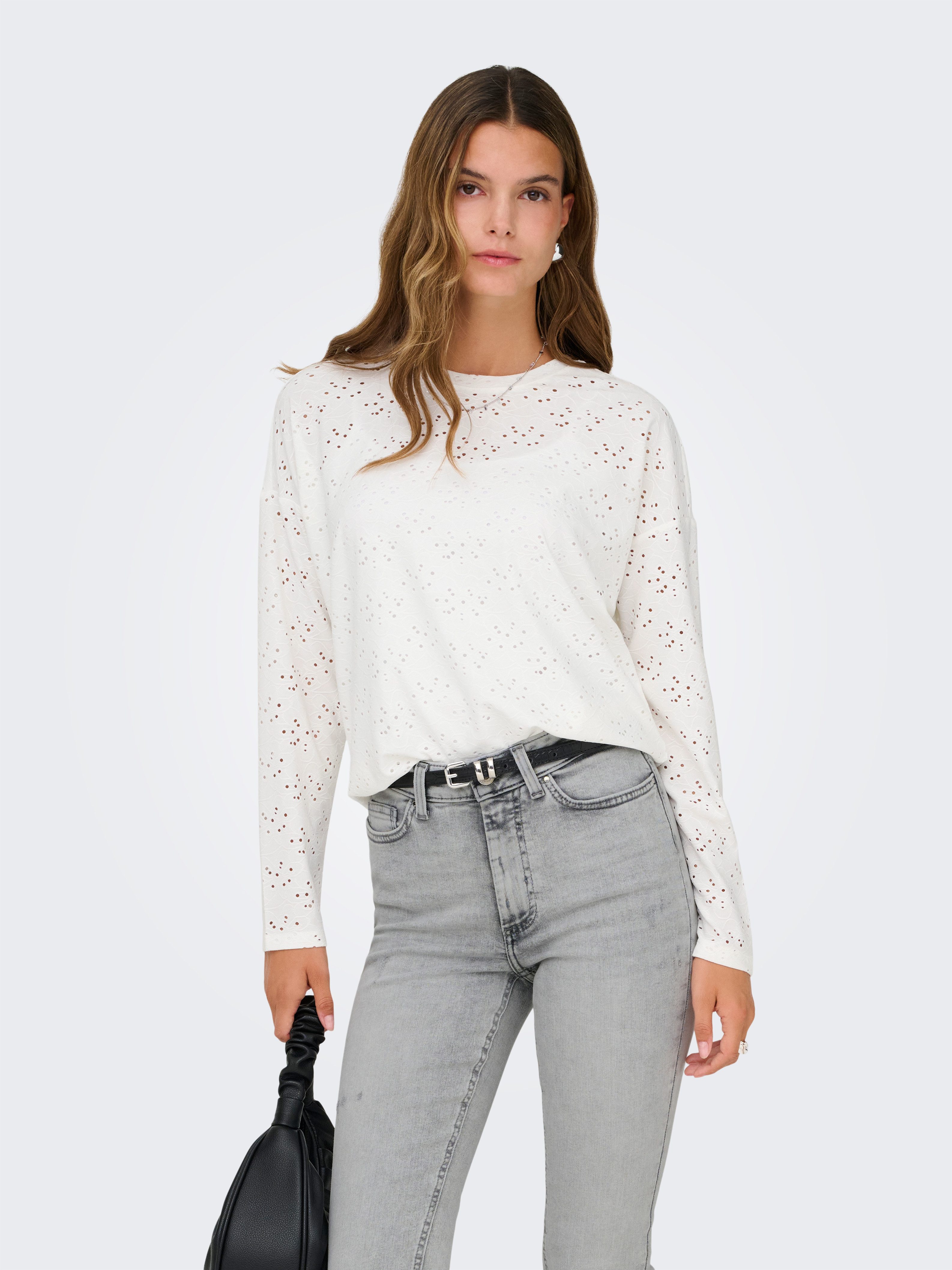 ONLY Langarmshirt ONLSMILLA LIFE L/S TOP JRS