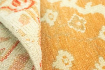 Wollteppich Designer Teppich handgeknüpft beige, morgenland, quadratisch, Höhe: 6 mm, handgeknüpft