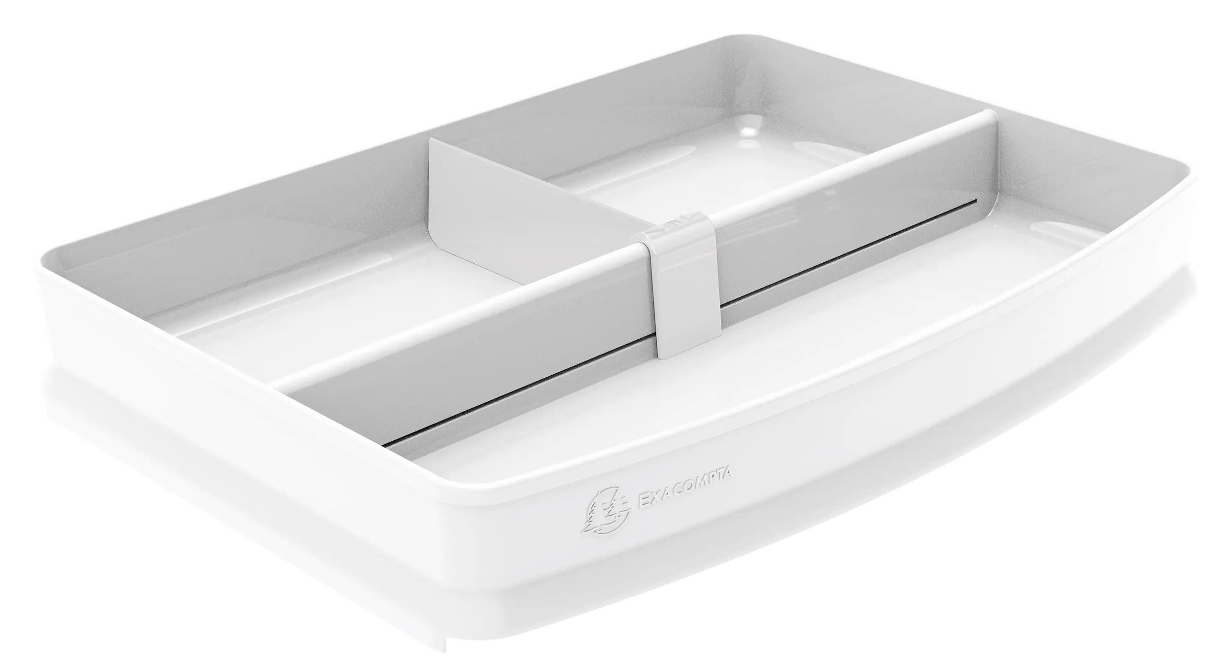 Aufbewahrungsbox 4x Combo Top, Ablagefach für Briefablage, AutentiK - Weiß - 116013D