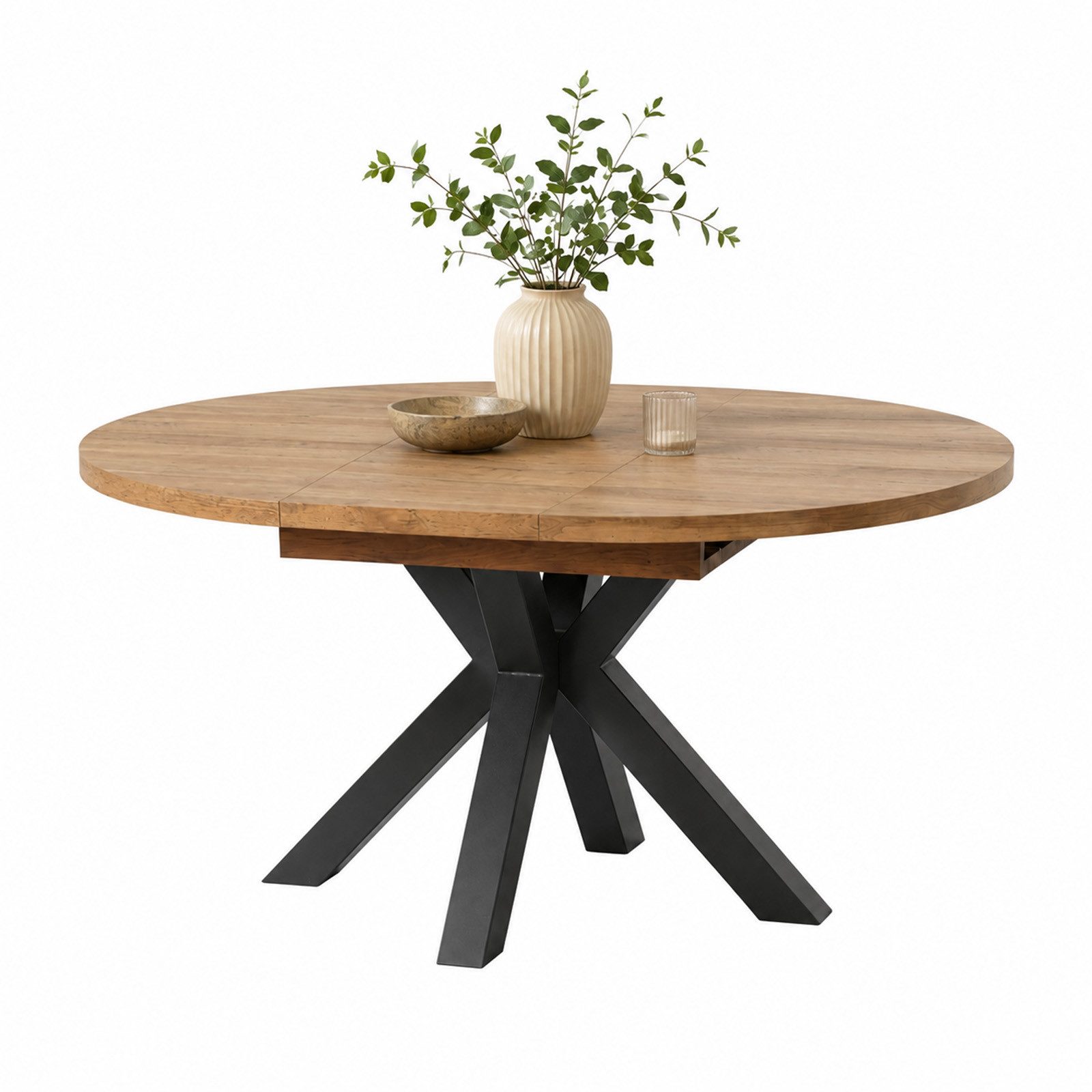 HTI-Living Esstisch Ausziehtisch 110 - 150 cm amerikanische Eiche (Stück, 1-St., 1 Esstisch), Esstisch