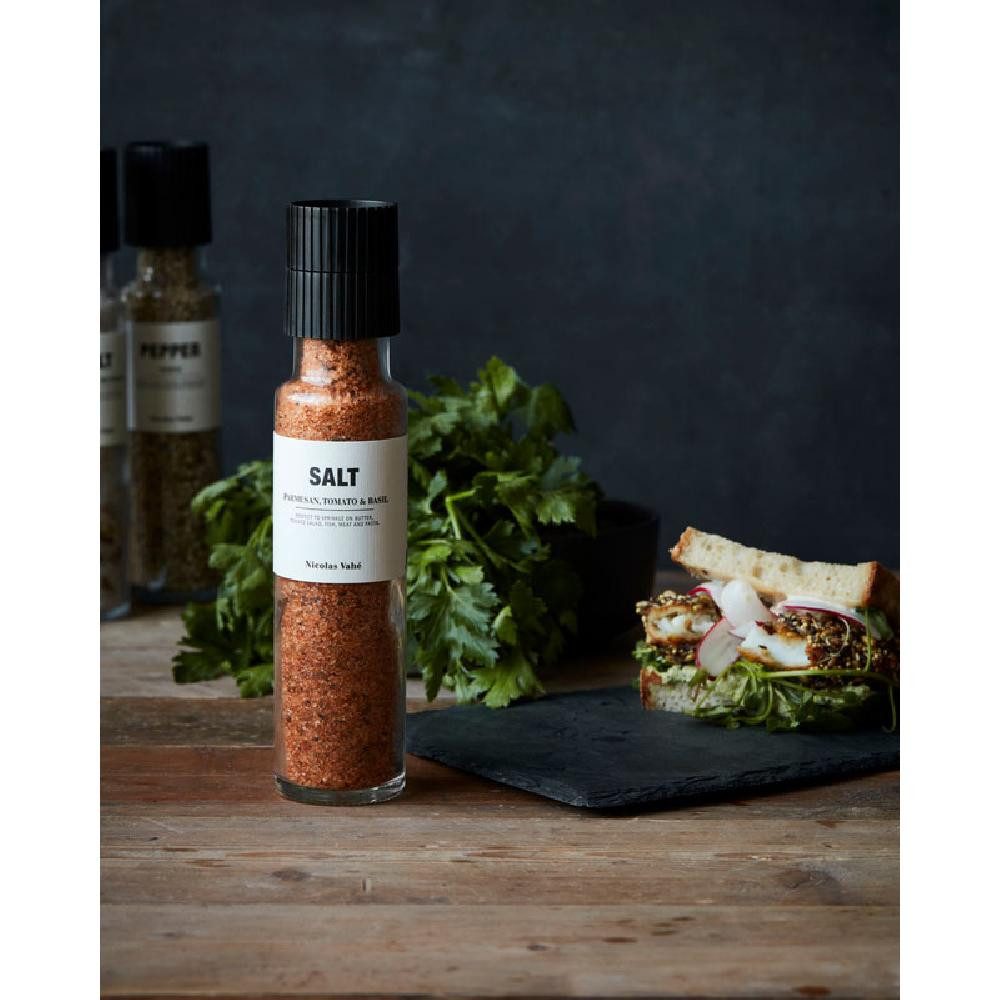 Nicolas Vahé Gewürz Salz mit Parmesan, Tomate und Basilikum (300g)