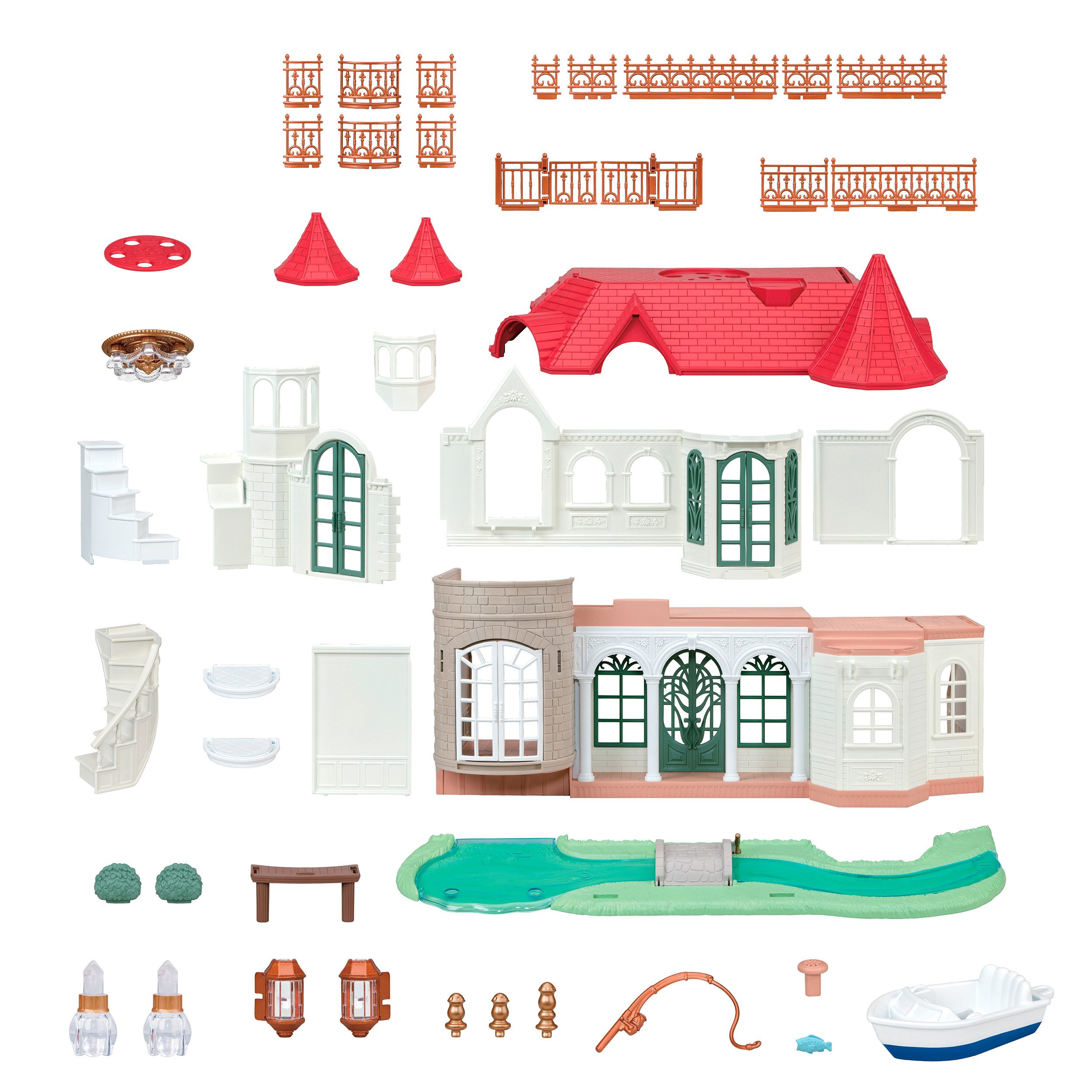 Sylvanian Families Spielwelt Villa am Fluss – Bild 4 von 5