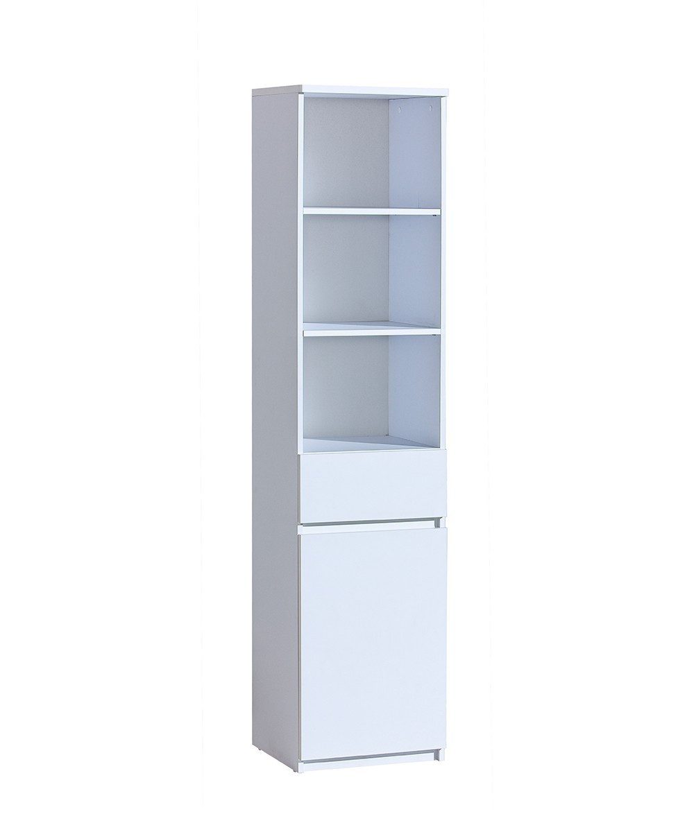 Masseno Bücherregal Standregal KRYOS 195,2 x 45 cm weiß