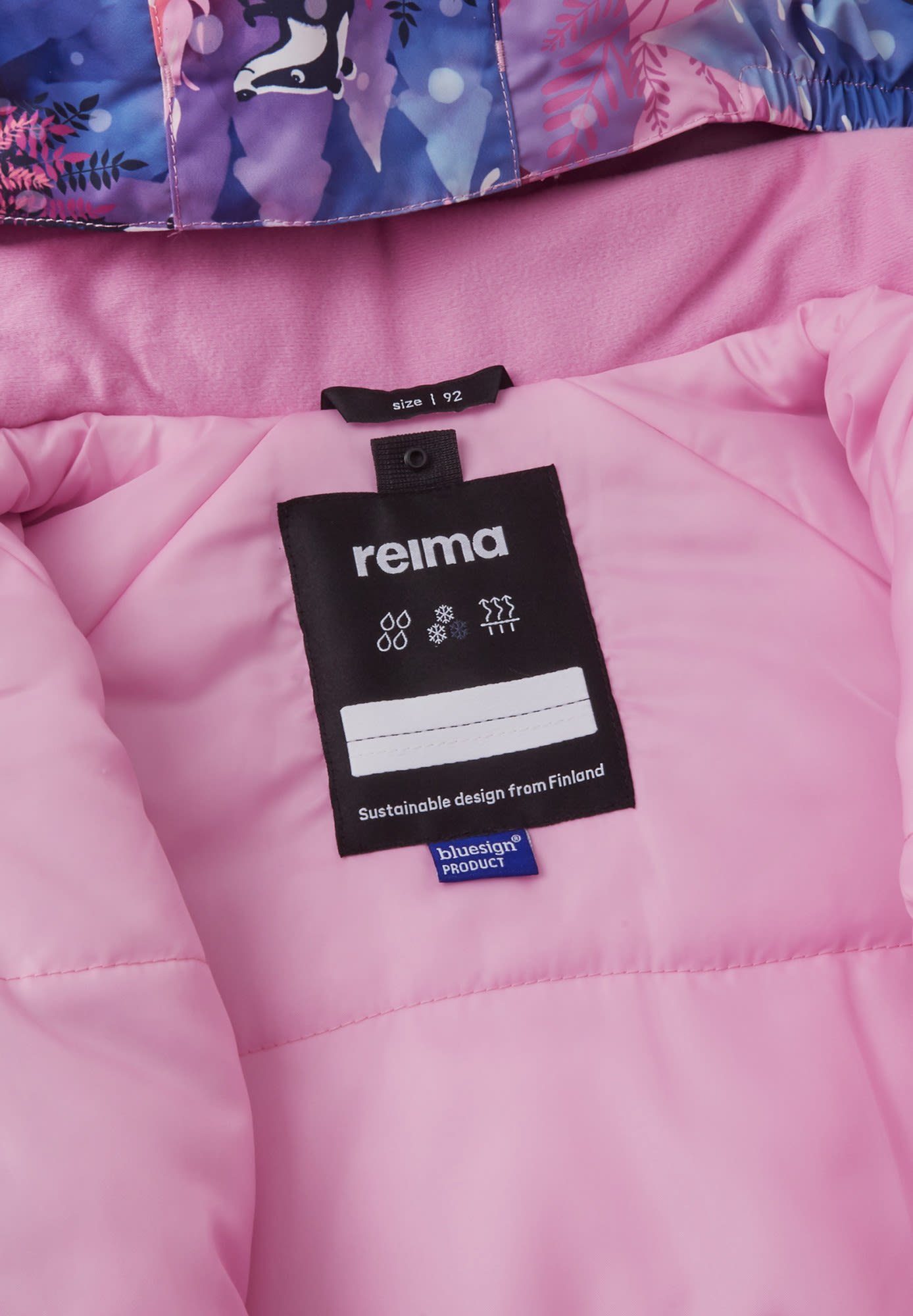 Langnes Overall Pink Reima Winter reima Kinder Toddlers Overall Classic