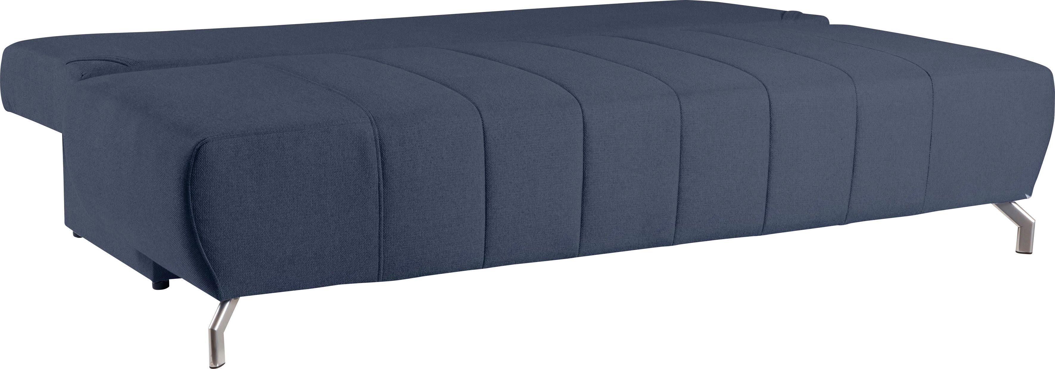 WERK2 Schlafsofa & Bettkasten Federkern mit 2-Sitzer Sofa Schlafcouch Troya, und