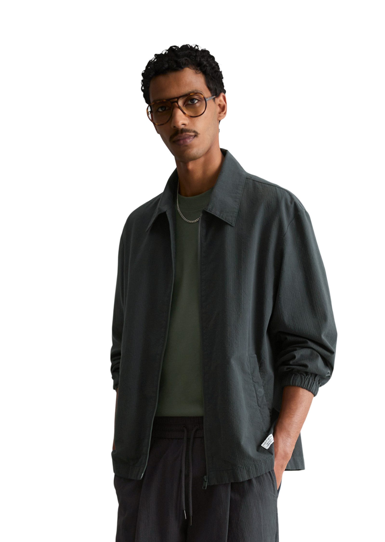 Marc O'Polo DENIM Kurzjacke aus reiner Bio-Baumwolle