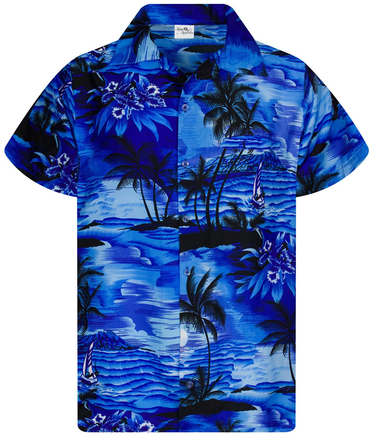 King Kameha Hawaiihemd Surf Übergrößen 7XL-12XL günstig online kaufen