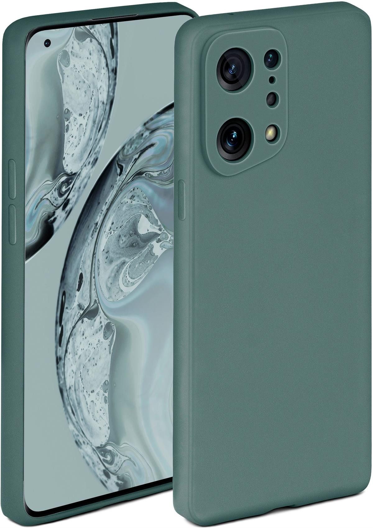 ONEFLOW Handyhülle ONEFLOW® Soft Case für Oppo Find X5 Pro, Hülle aus Silikon, Back Cover mit Kameraschutz, weiche Silikonhülle
