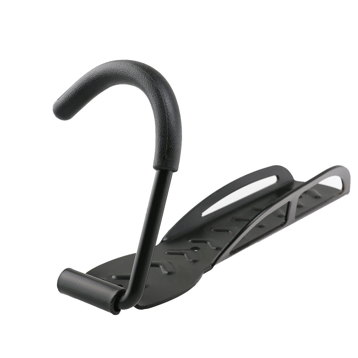 Fahrradständer 1 x Fahrrad Wandhalterung schwarz, Fahrradhalter für die Garage