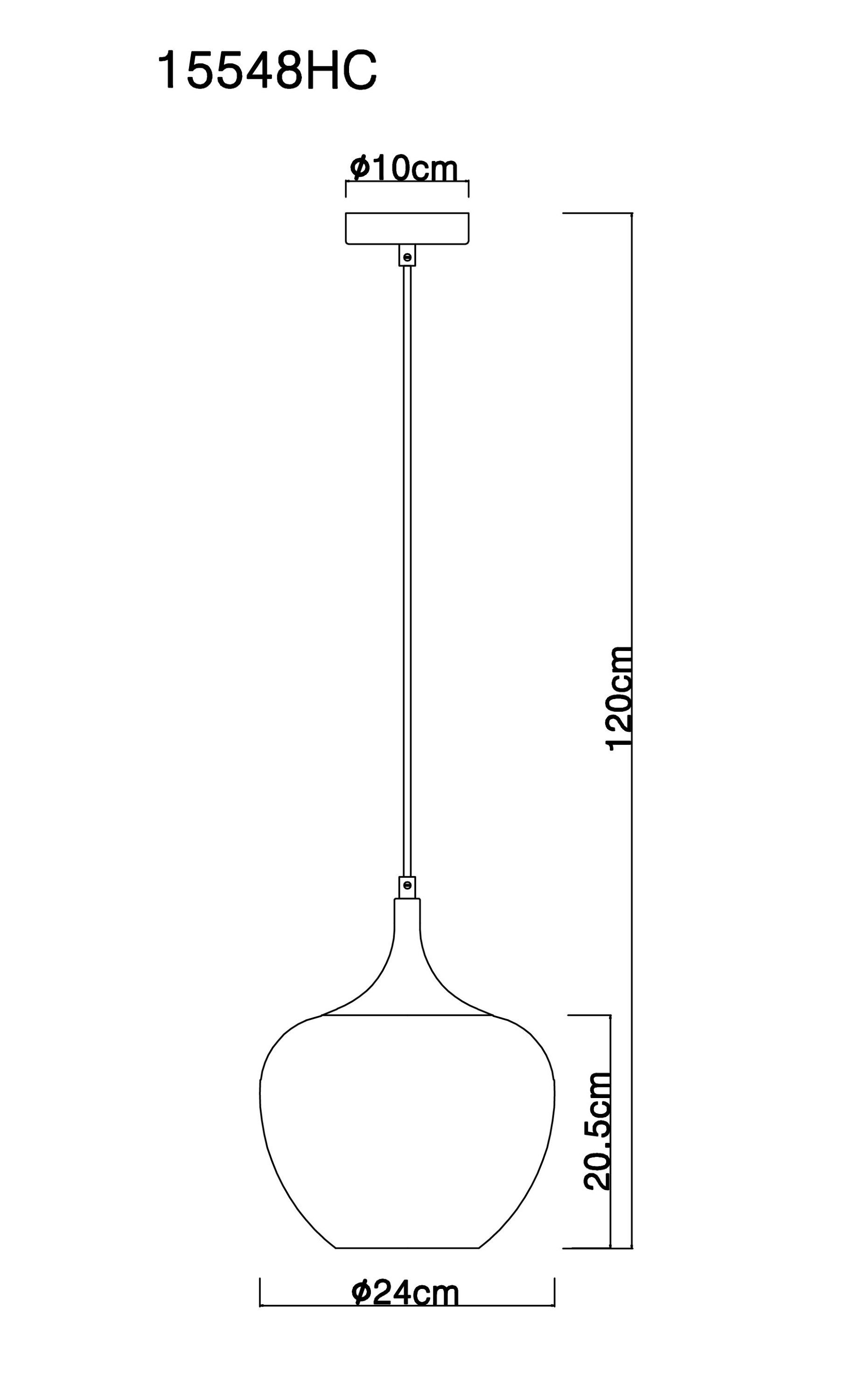 GLOBO LEUCHTEN cm DH MAXY GLOBO braun 24x120 24x120 cm) Hängeleuchte, Hängeleuchte Lighting Hängeleuchte (DH