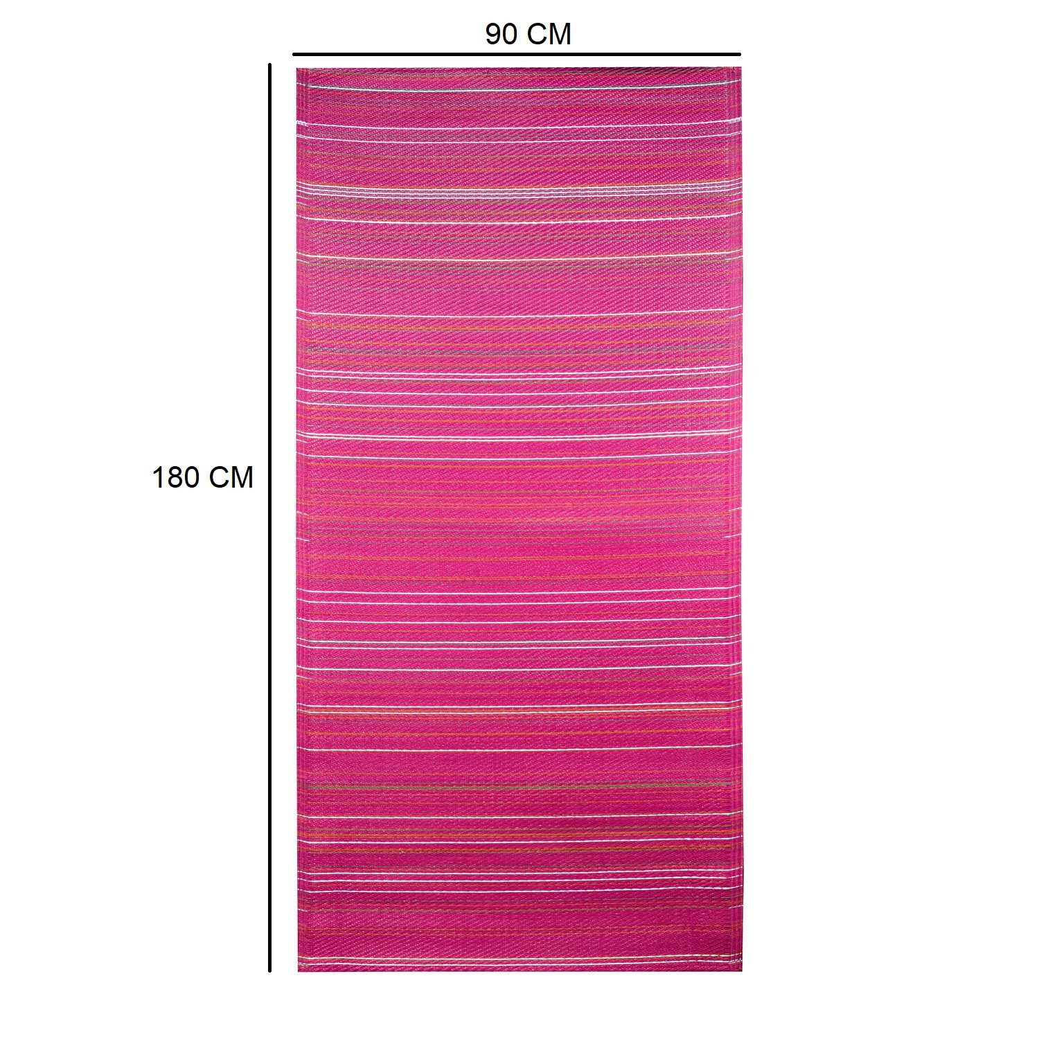 Marrakesch Orient & Mediterran Interior Outdoorteppich Outdoor Teppich Jakinta modern aus recyceltem Polypropylen 90 x 180 cm, Höhe: 1 mm