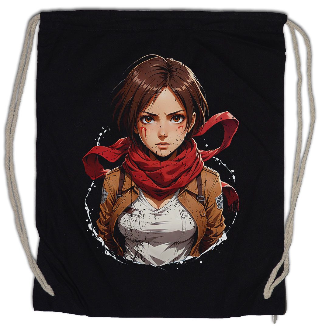 Urban Backwoods Turnbeutel Mikasa I Turnbeutel Eren On Anime Yeager Titan Jaeger Attack Ackerman (1-tlg), Armin Levi Arlert Series