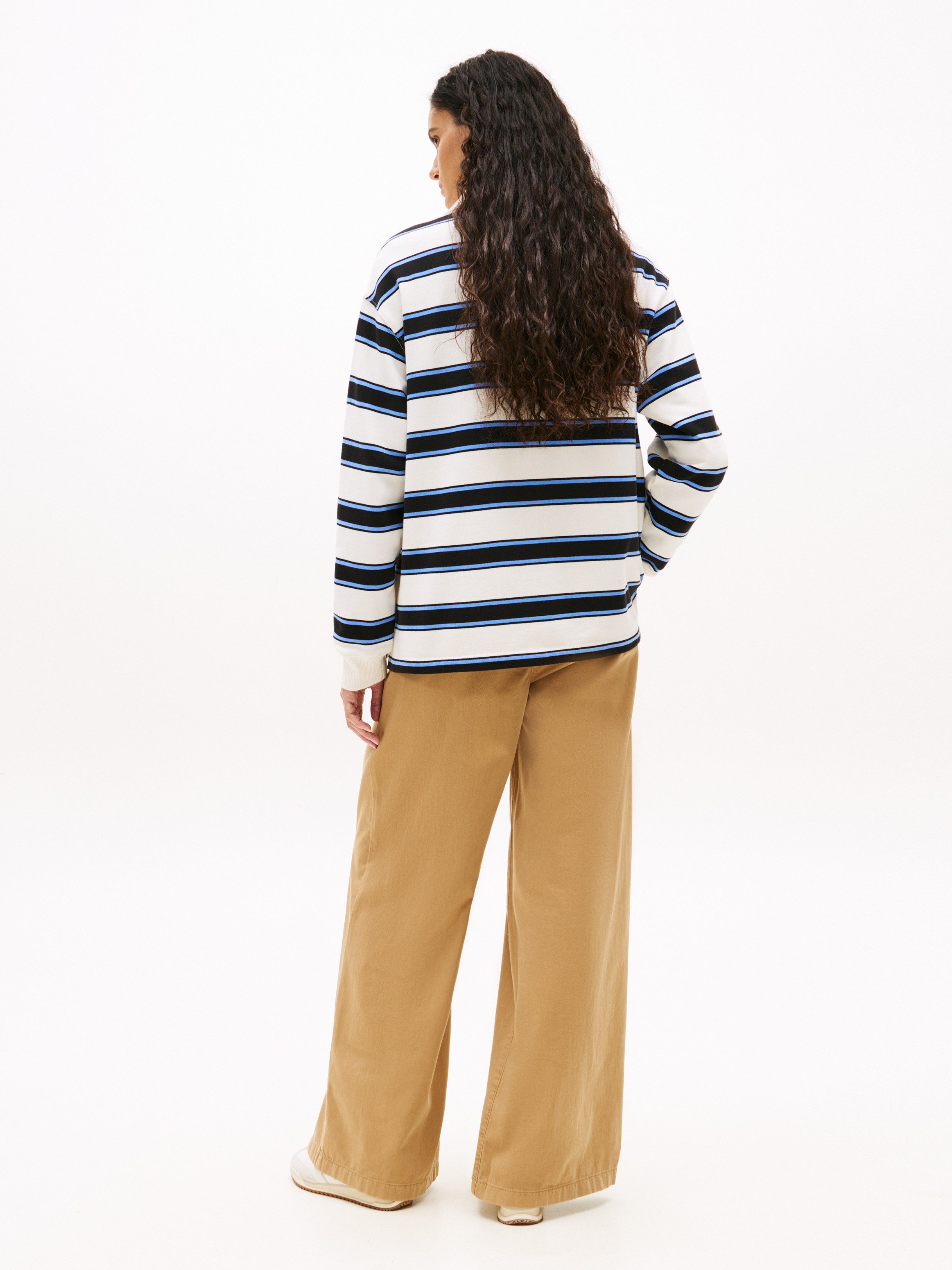 Tommy Jeans Sweatshirt TJW RLX S-FLAG STRIPE RUGBY EXT – Bild 5 von 5