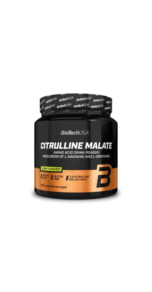 Biotech USA BioTech Citrulline Malate 300g - Lime Pulver, 300 g, Pulver