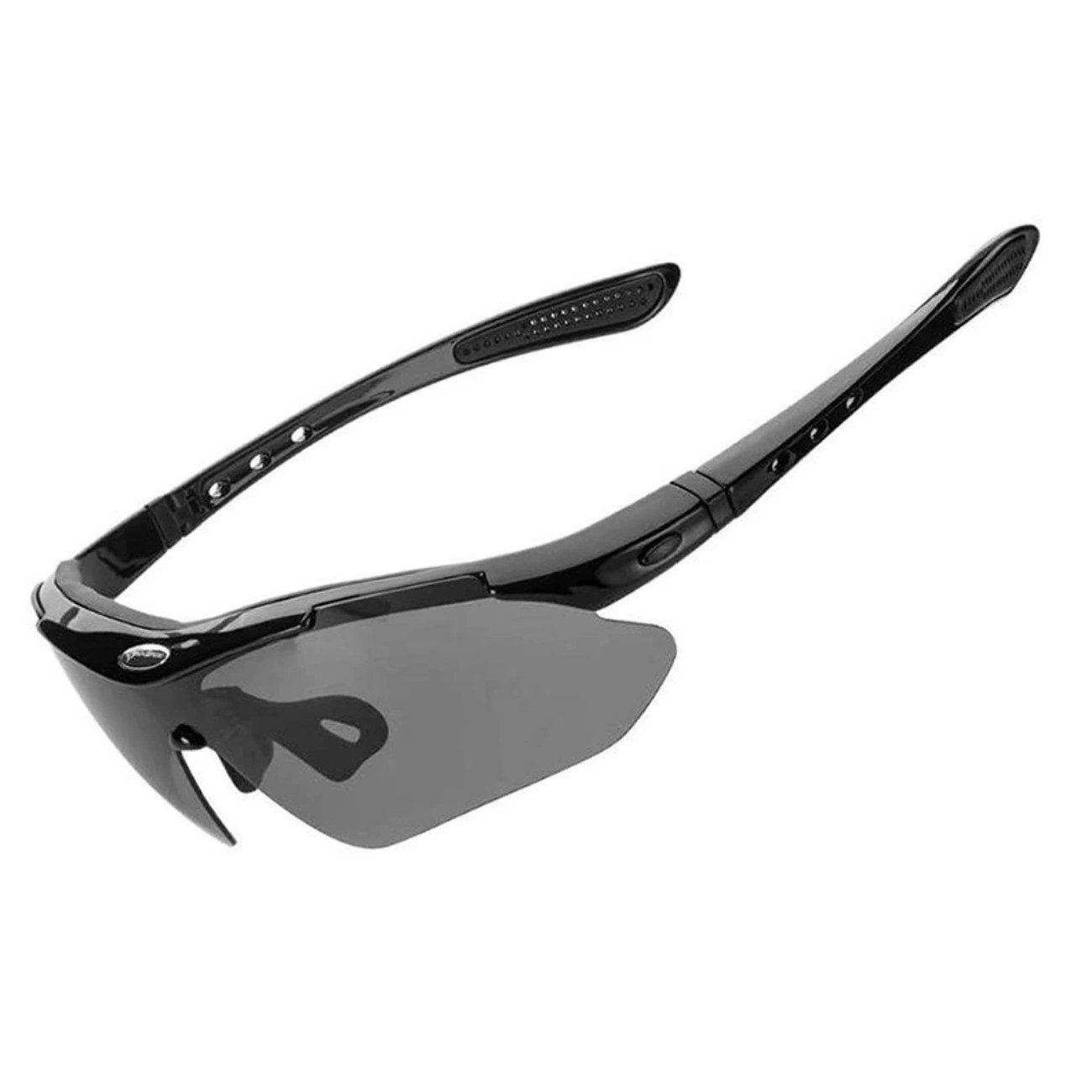 ROCKBROS Fahrradbrille photochrome, (Brillenset, Einzelartikel mit Zubehör), UV400, 30 g leicht, inkl. Etui & Band