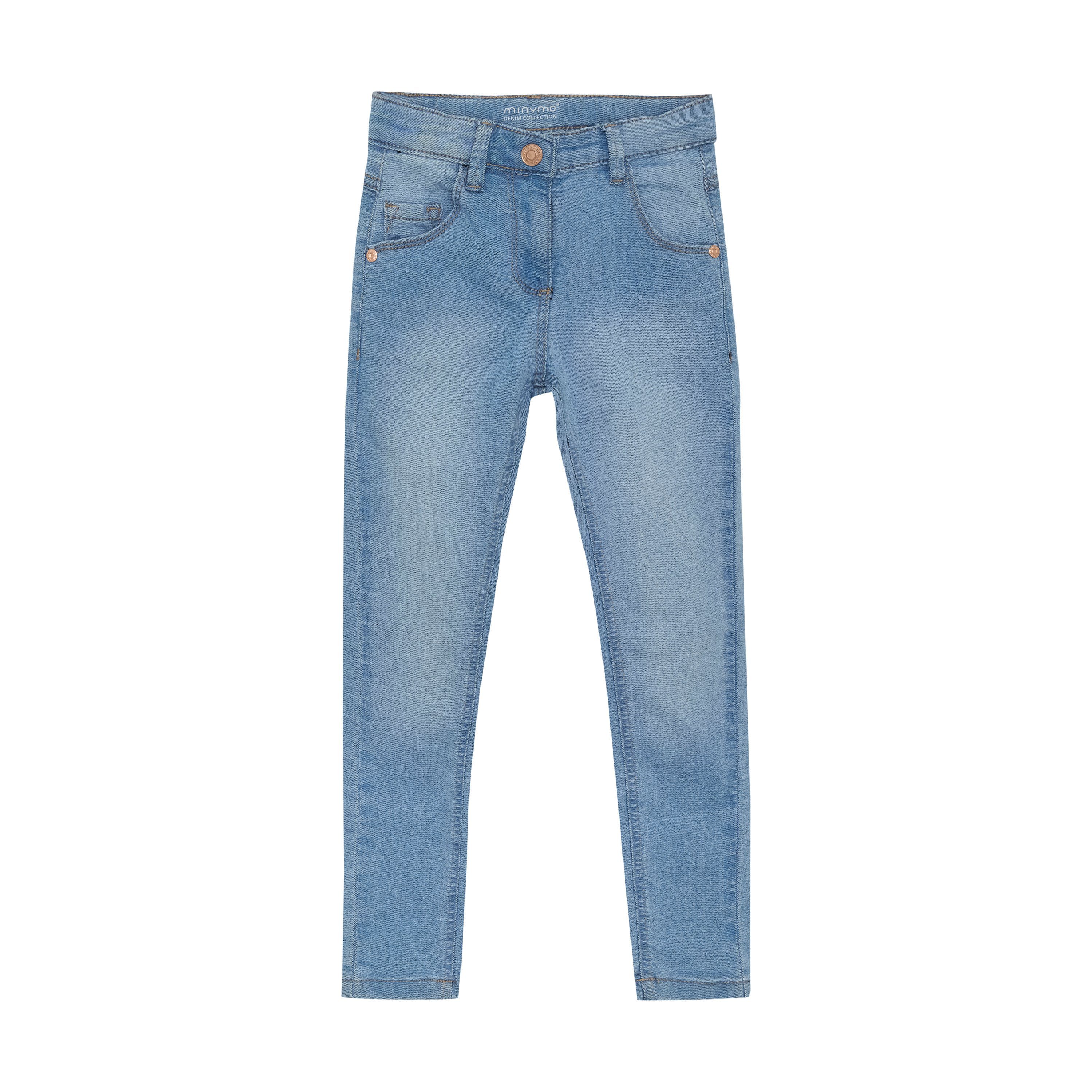dusty Light MIJeans - Minymo 5623 girl 5-Pocket-Jeans (710) fit blue stretch slim