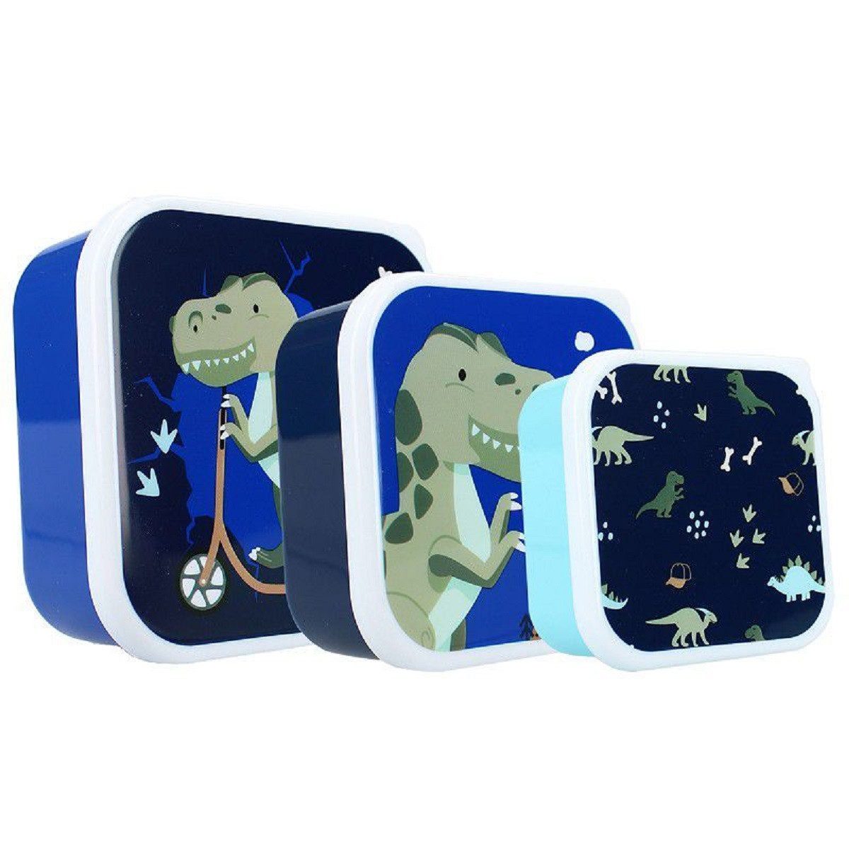 COFI 1453 Brottasche Prêt 3-in-1 Snackbox für Schule und Ausflüge