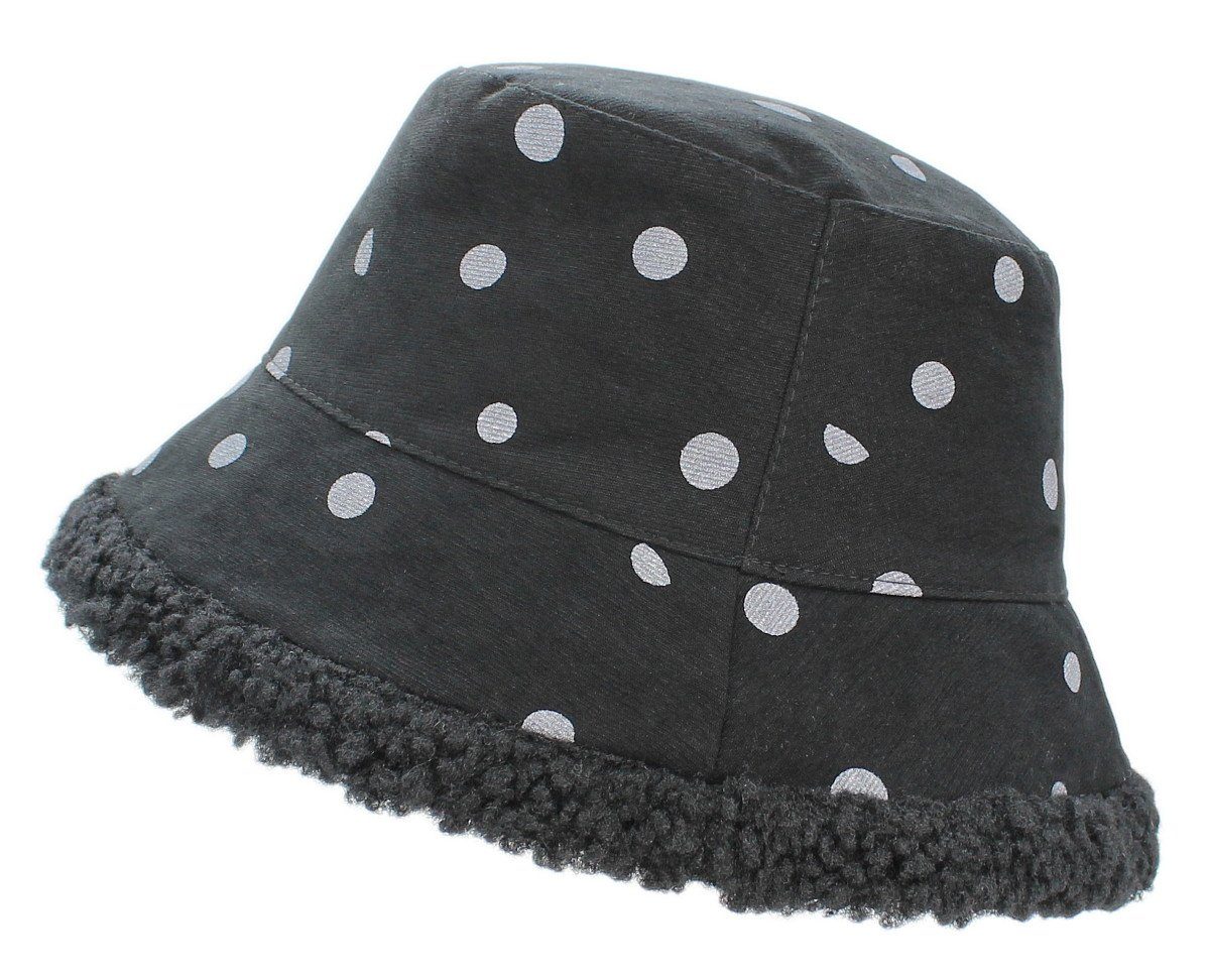 dy_mode Fischerhut Warme Damen Fischerhut Wintermütze Gefütterte Bucket Hat Bucket Hat