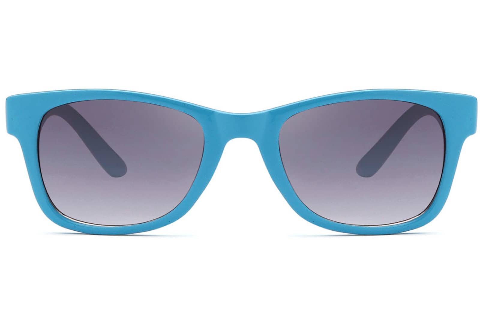 BEZLIT Eyewear Blau schwarzen Sonnenbrille Kinder mit (1-St) Linsen Wayfarer