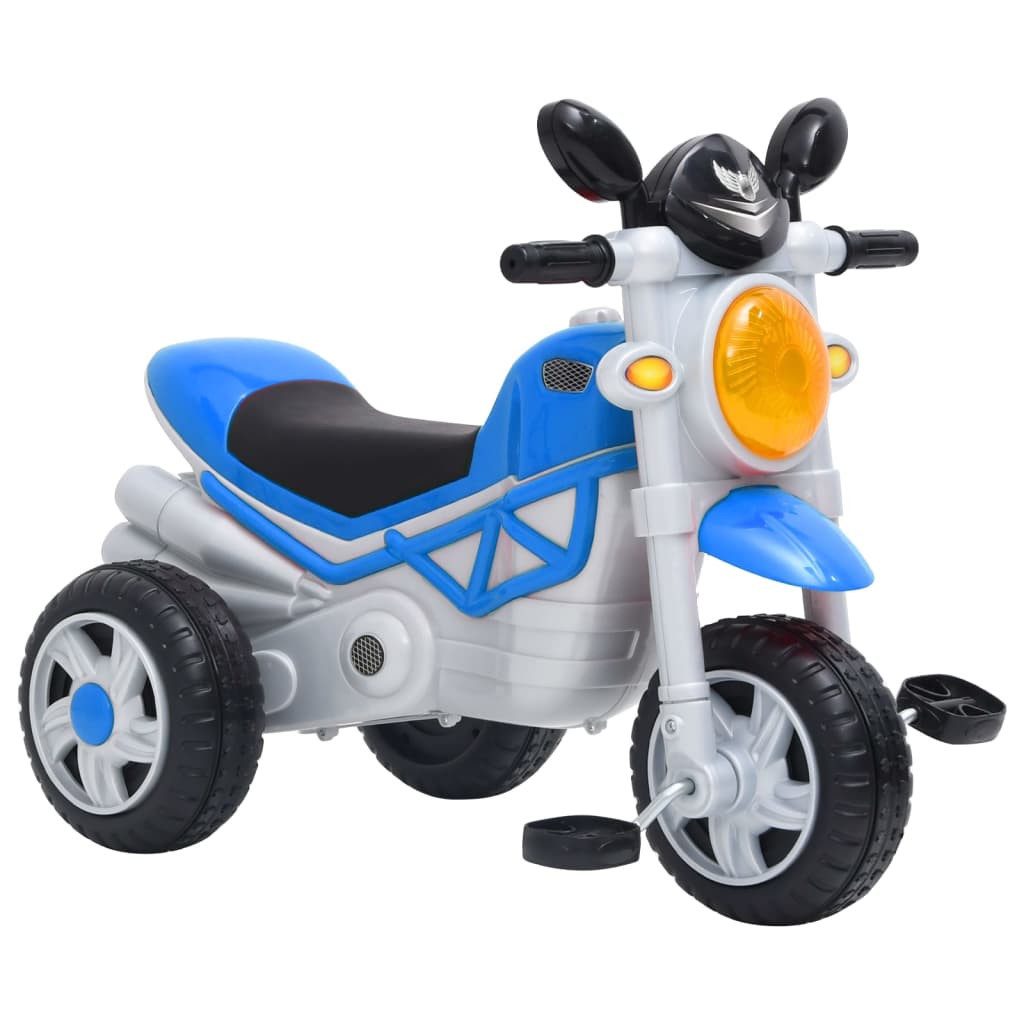 Dreirad Dreirad Kinderfahrzeug Motorrad Trampelfahrzeug Blau