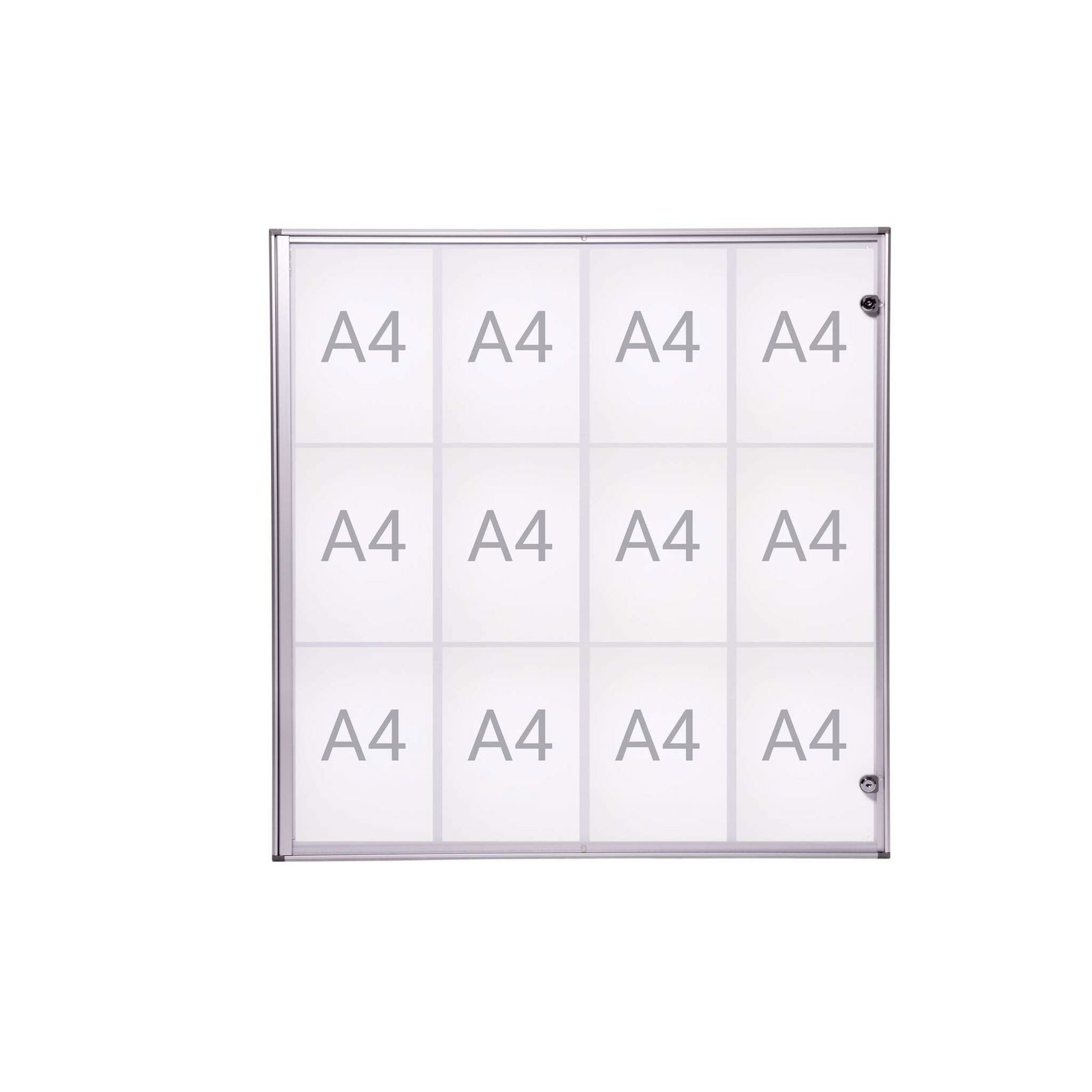 MAUL Bilderrahmen Schaukasten MAULextraslim, 12 x A4