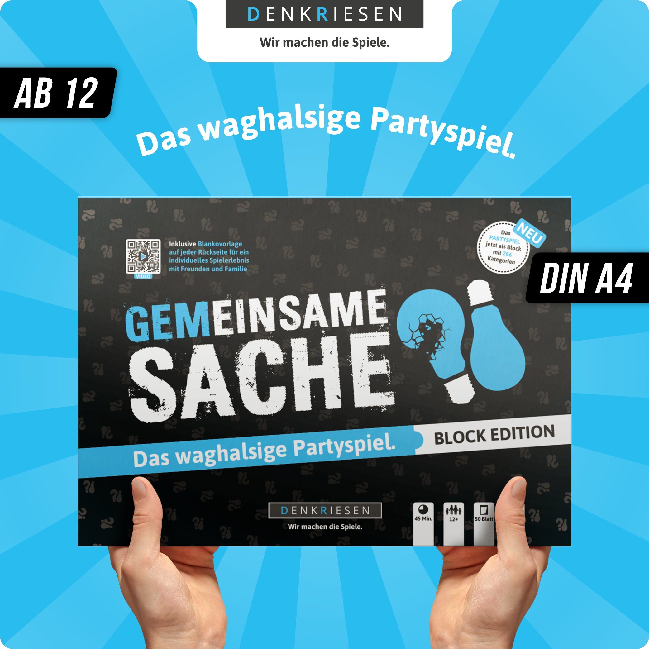 Denkriesen Spiel, PARTYFIEBER: GEMEINSAME SACHE - Block Edition